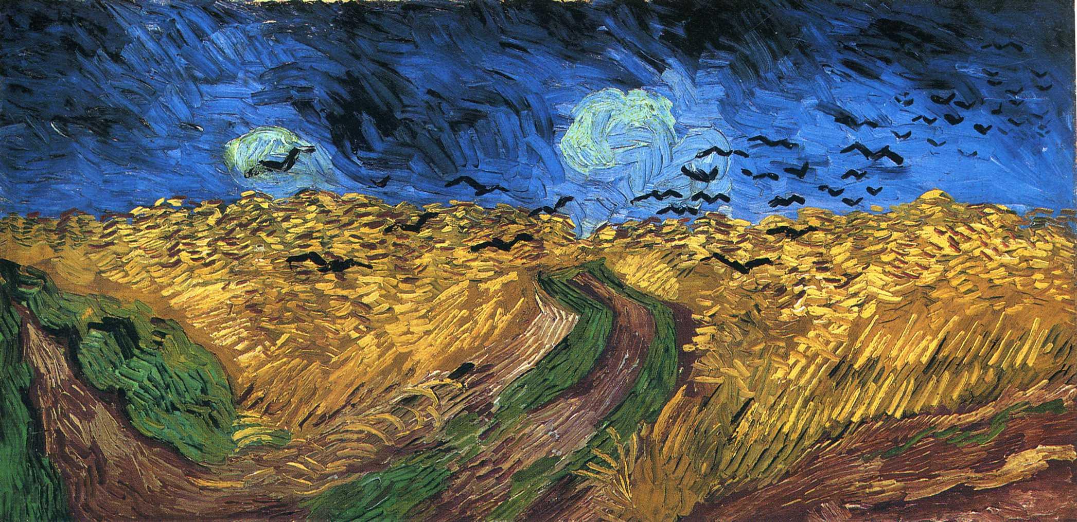 Wheatfield with Crows by Vincent van Gogh