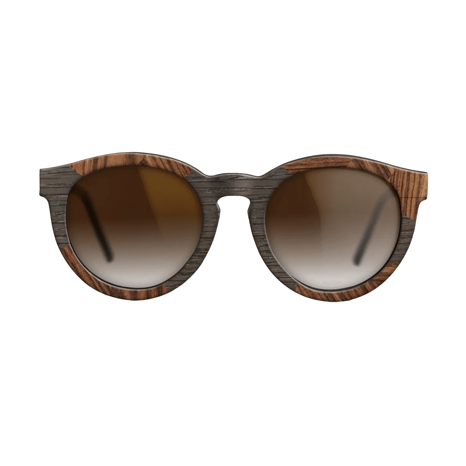 Olive Burl,Kingwood,Wenge,Fumed Oak: Mosaic - The Rebel - Round - 1050 - SIRIS wood optic