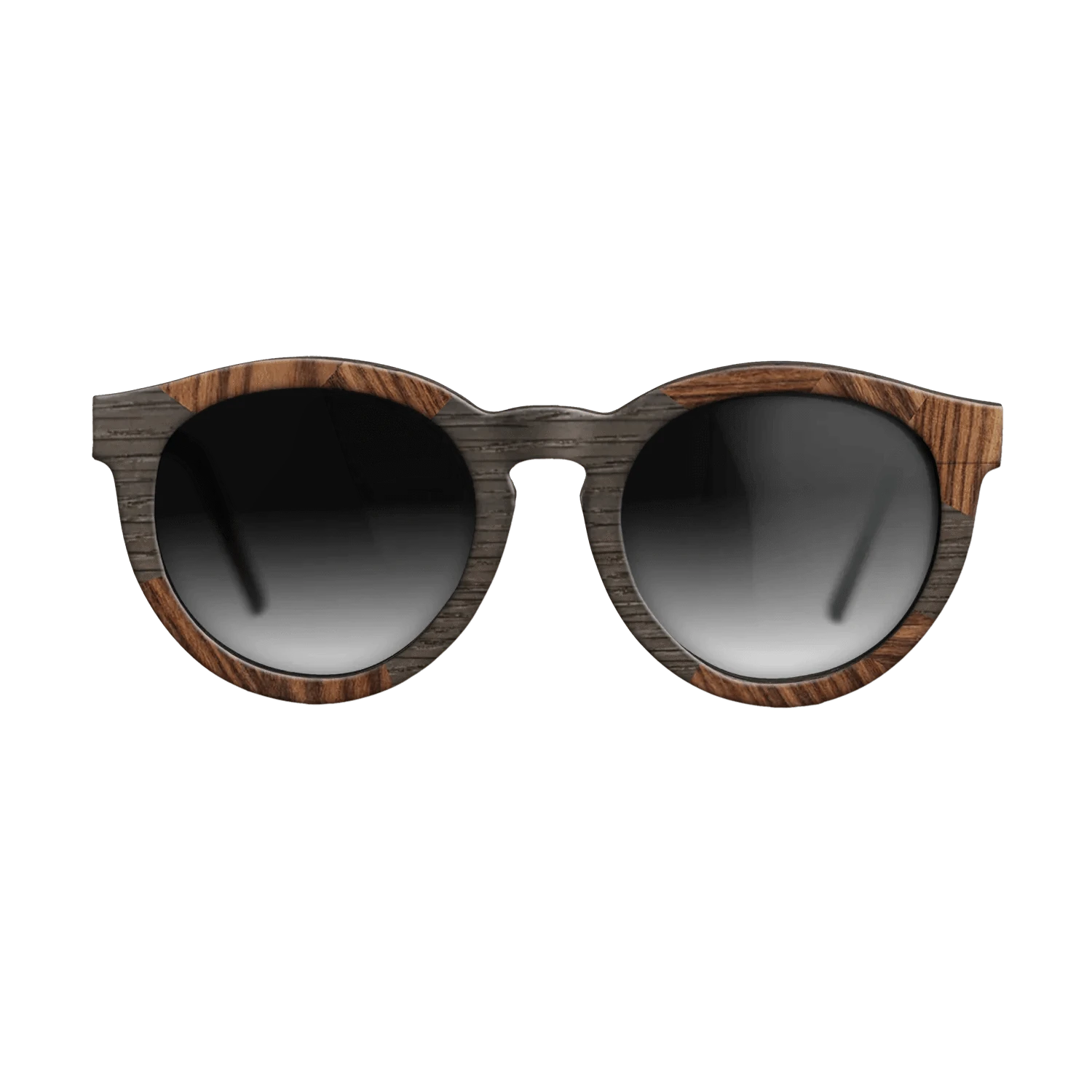 Olive Burl,Kingwood,Wenge,Fumed Oak: Mosaic - The Rebel - Round - 1050 - SIRIS wood optic