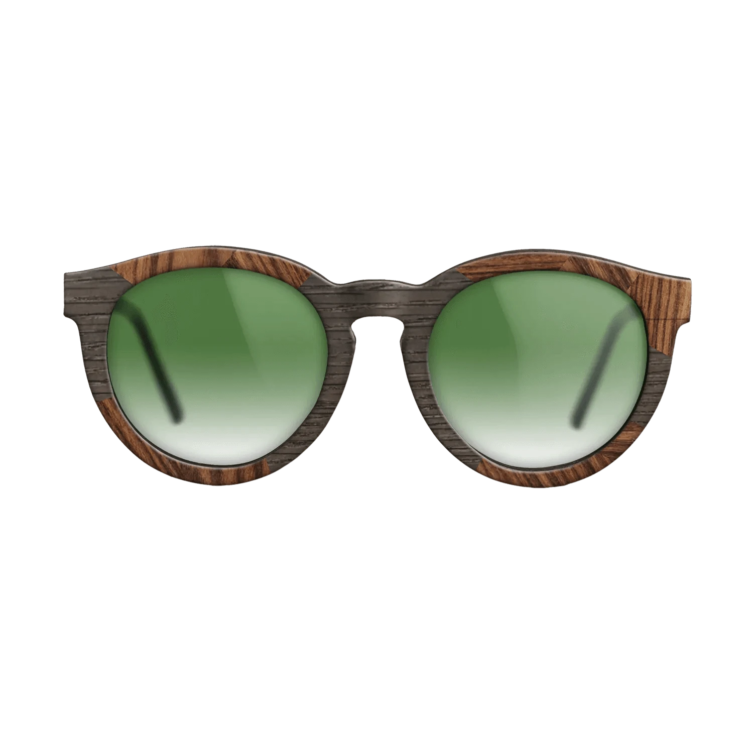 Olive Burl,Kingwood,Wenge,Fumed Oak: Mosaic - The Rebel - Round - 1050 - SIRIS wood optic