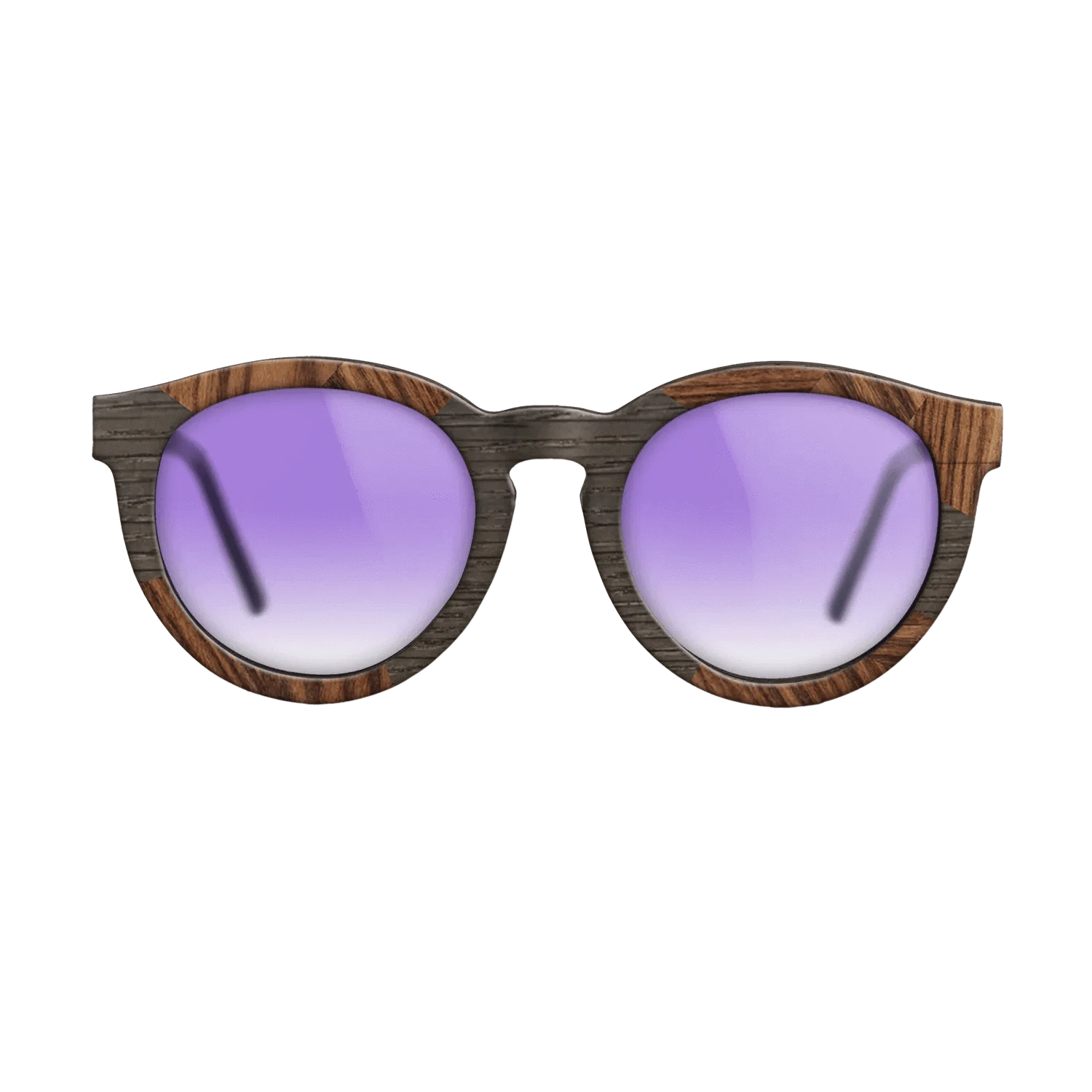 Olive Burl,Kingwood,Wenge,Fumed Oak: Mosaic - The Rebel - Round - 1050 - SIRIS wood optic