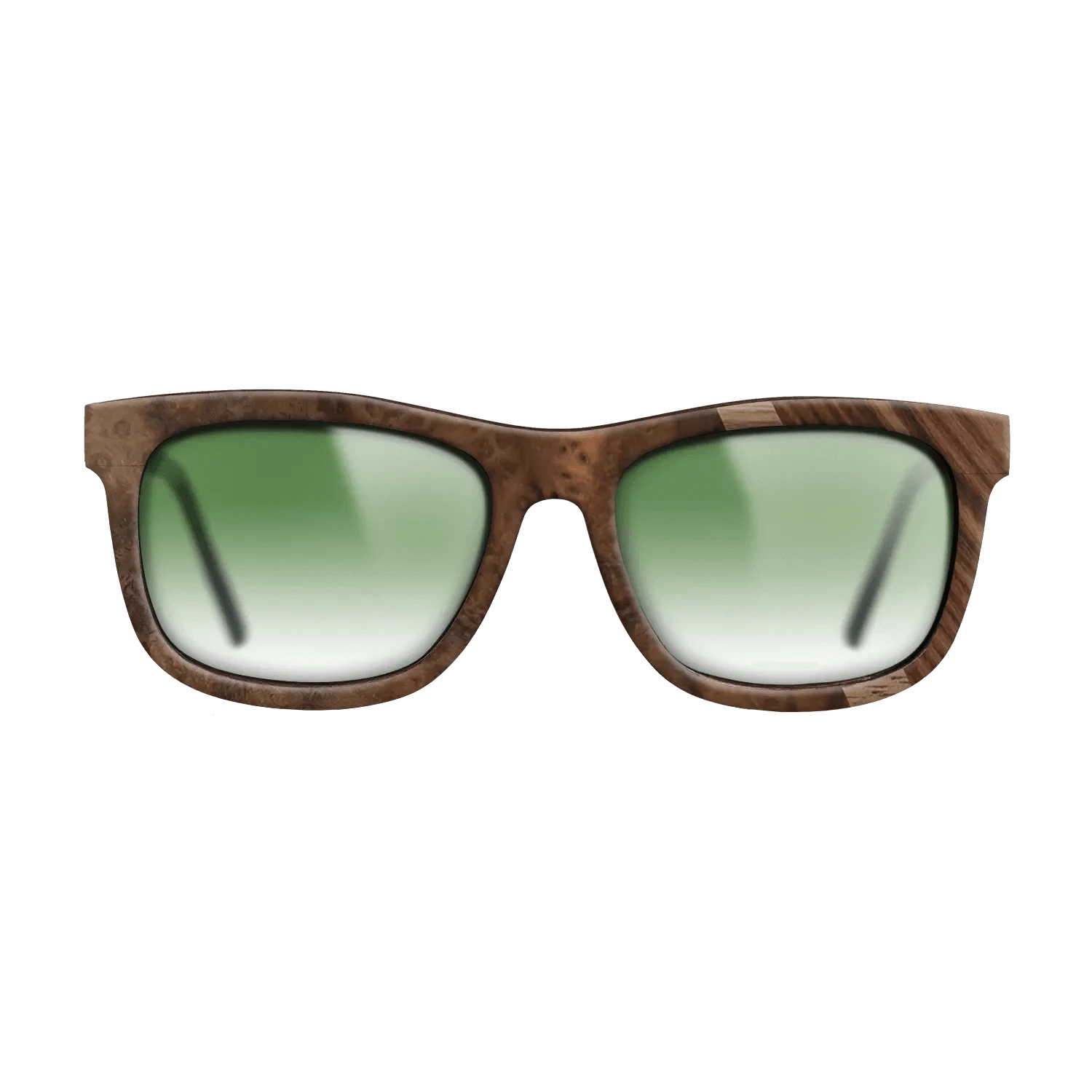 Walnut: Straight Grain,Walnut Burl,Kingwood: Angle Cut - The Hero - Square - 764 - SIRIS wood optic