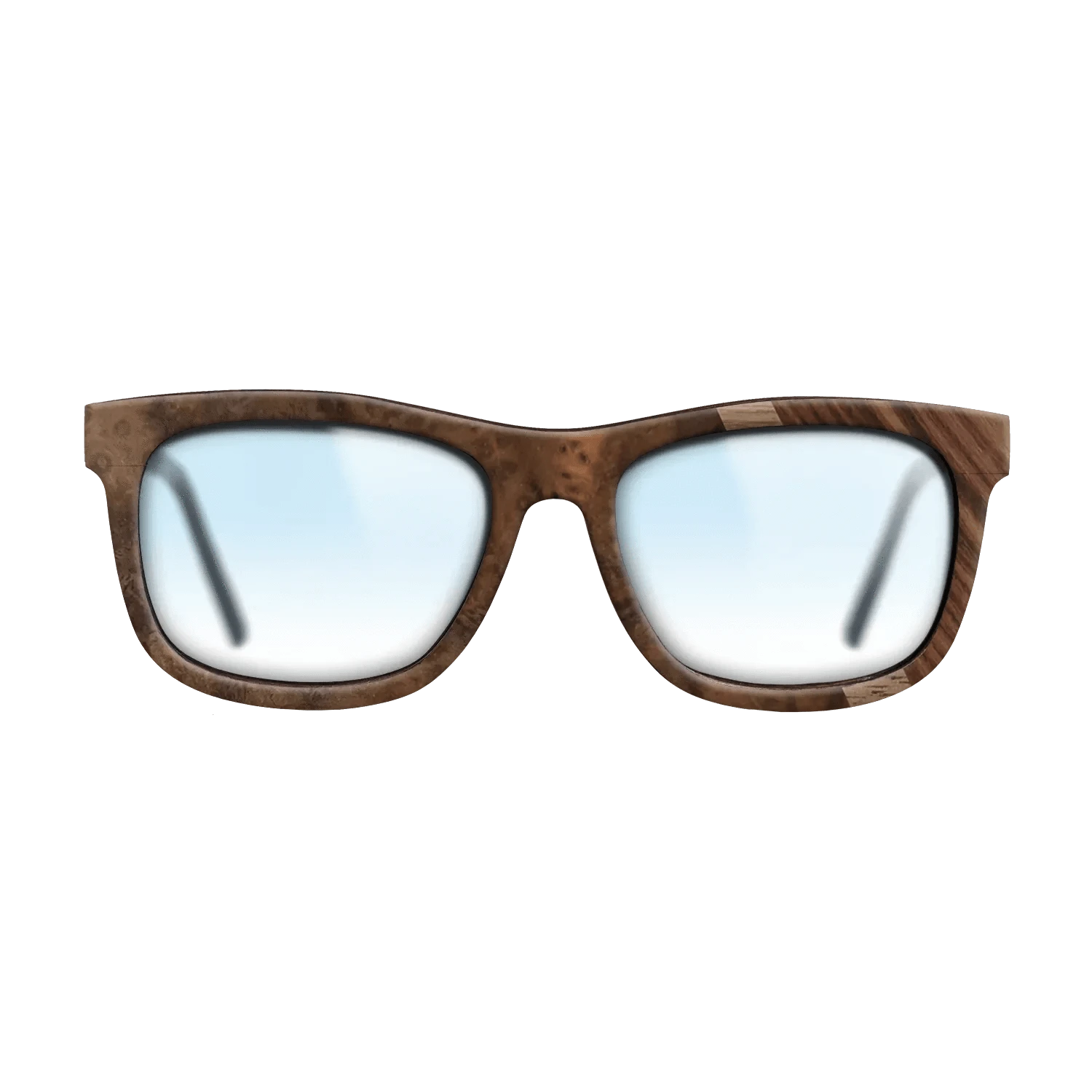 Walnut: Straight Grain,Walnut Burl,Kingwood: Angle Cut - The Hero - Square - 764 - SIRIS wood optic