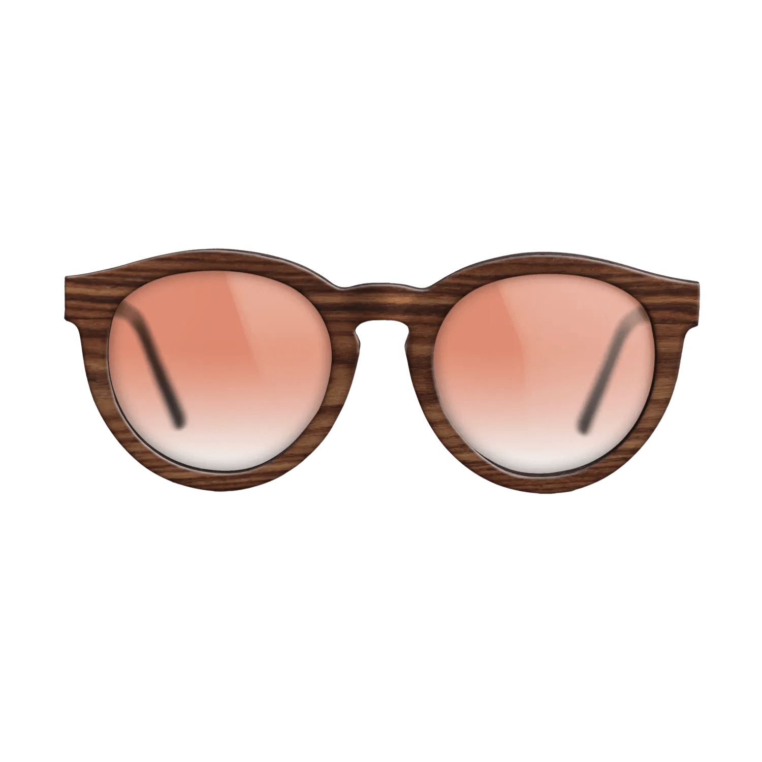 Koa,Santos Rosewood Dark,Poplar Dyed: Red: Tricut - The Rebel - Round - 2058 - SIRIS wood optic