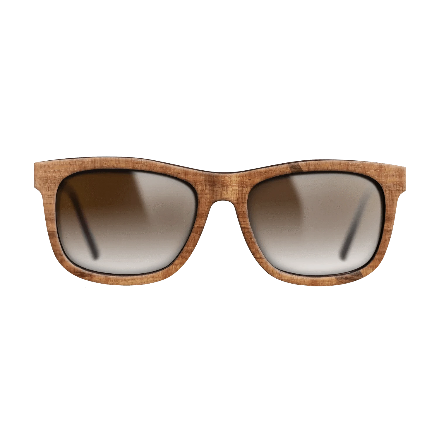 Ziricote Dark Quartered,Koa: Wedge - The Hero - Square - 1156 - SIRIS wood optic