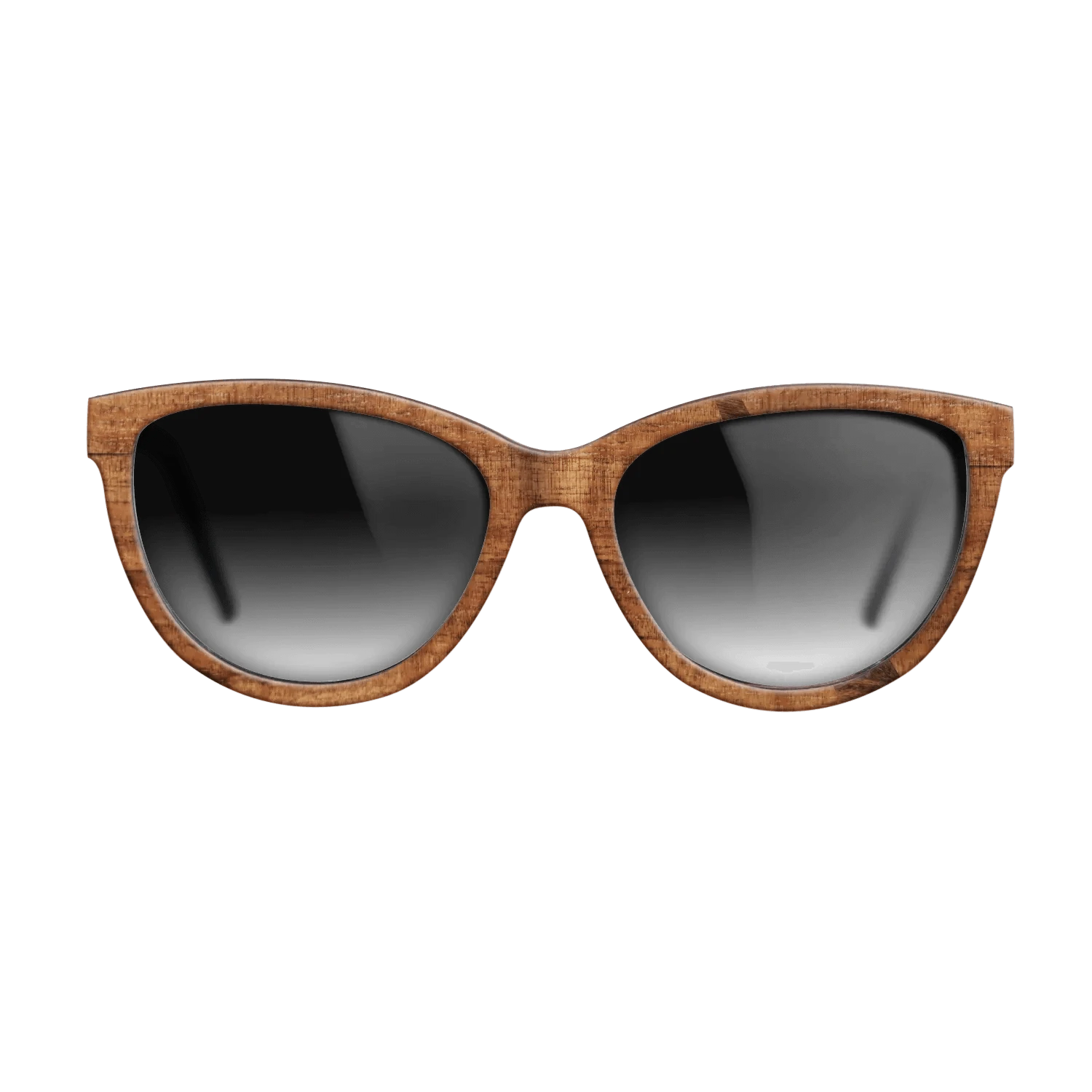 Ziricote Dark Quartered,Koa: Wedge - The Maiden - Cat - 1156 - SIRIS wood optic