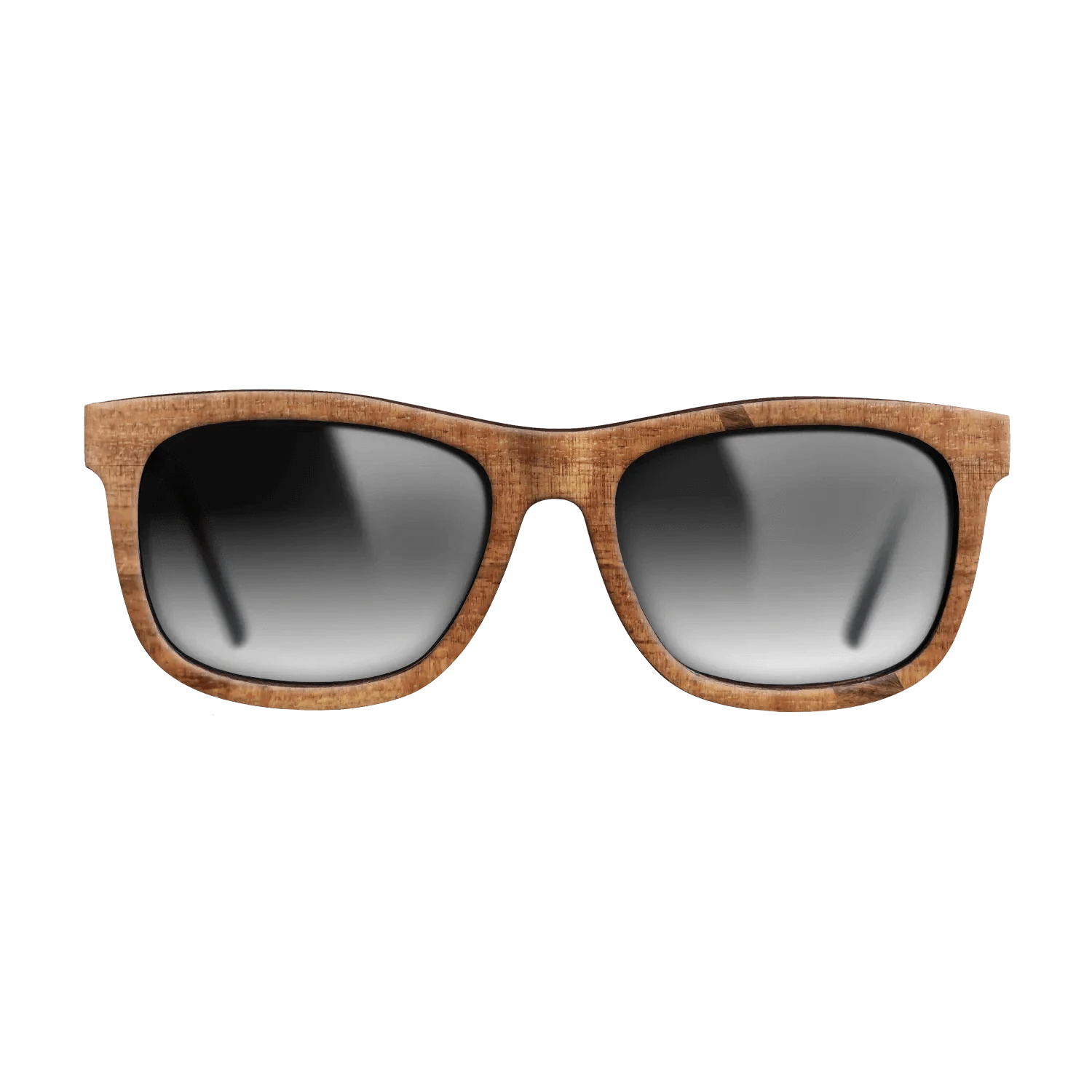 Ziricote Dark Quartered,Koa: Wedge - The Hero - Square - 1156 - SIRIS wood optic