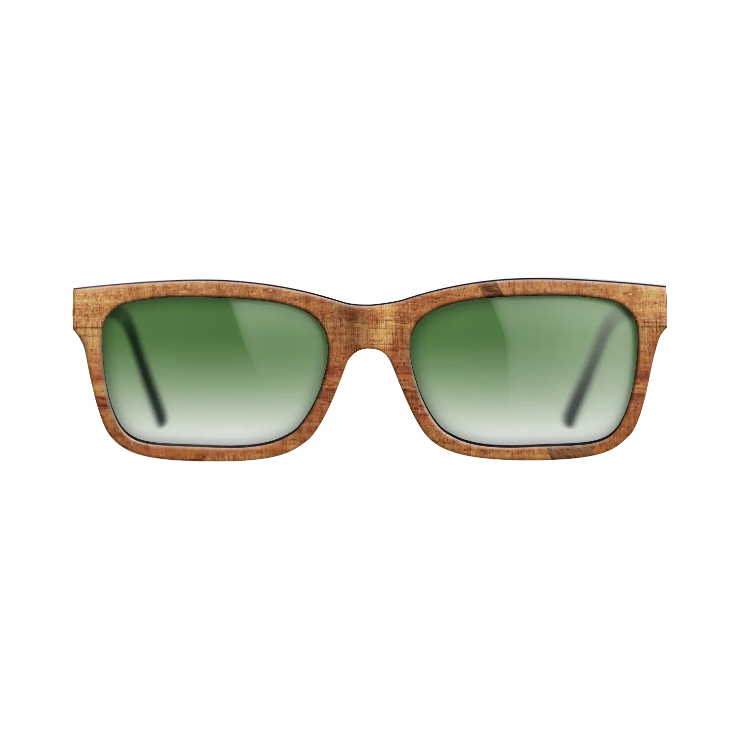 Ziricote Dark Quartered,Koa: Wedge - The Sage - Rectangle - 1156 - SIRIS wood optic