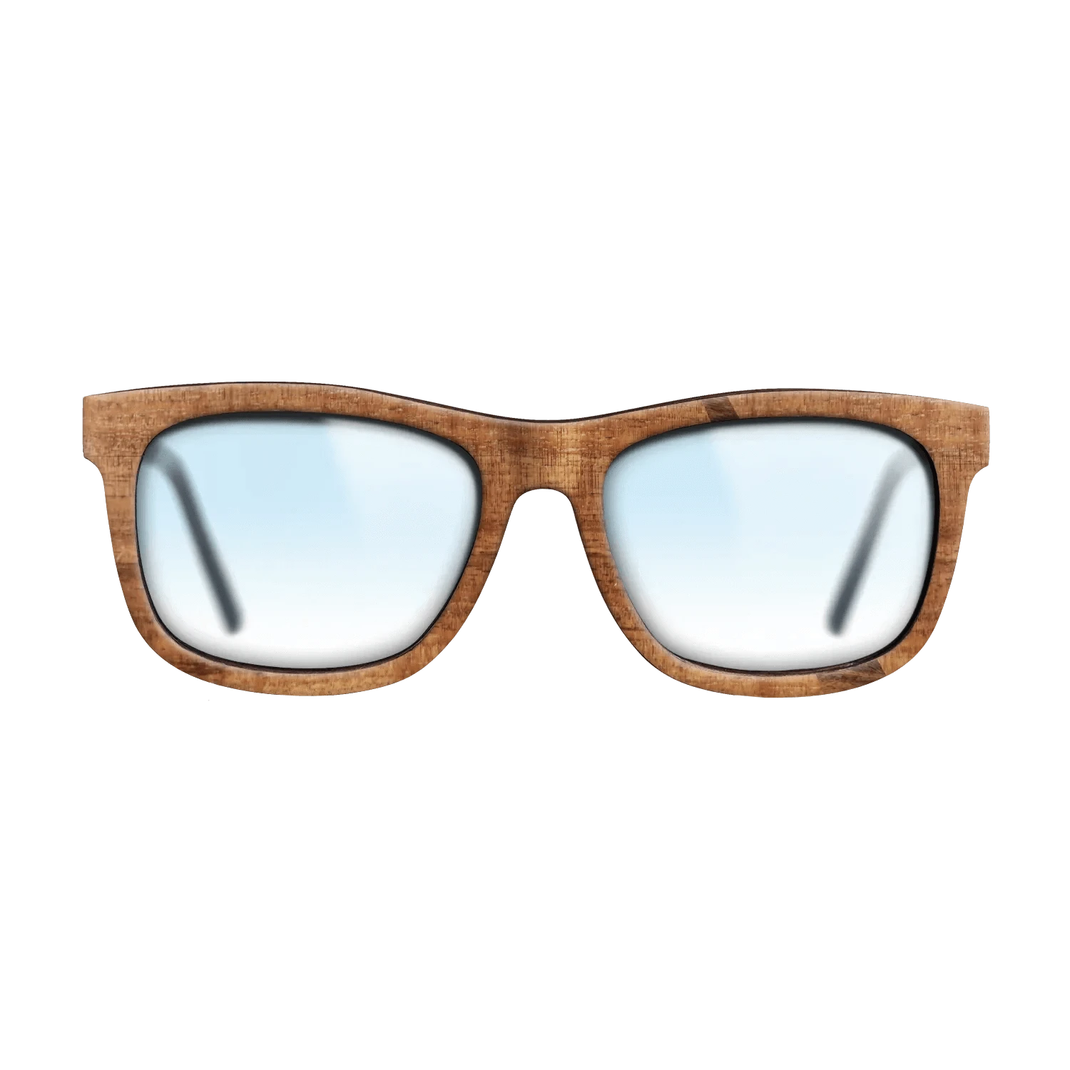 Ziricote Dark Quartered,Koa: Wedge - The Hero - Square - 1156 - SIRIS wood optic