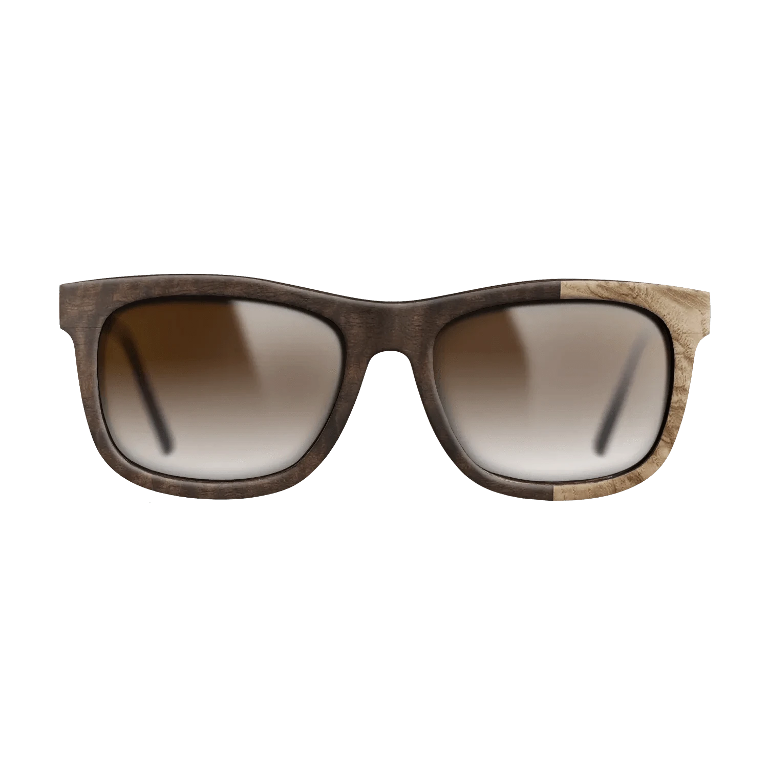 Walnut: Straight Grain,Olive Burl,Fumed Eucalyptus: Patch - The Hero - Square - 1262 - SIRIS wood optic