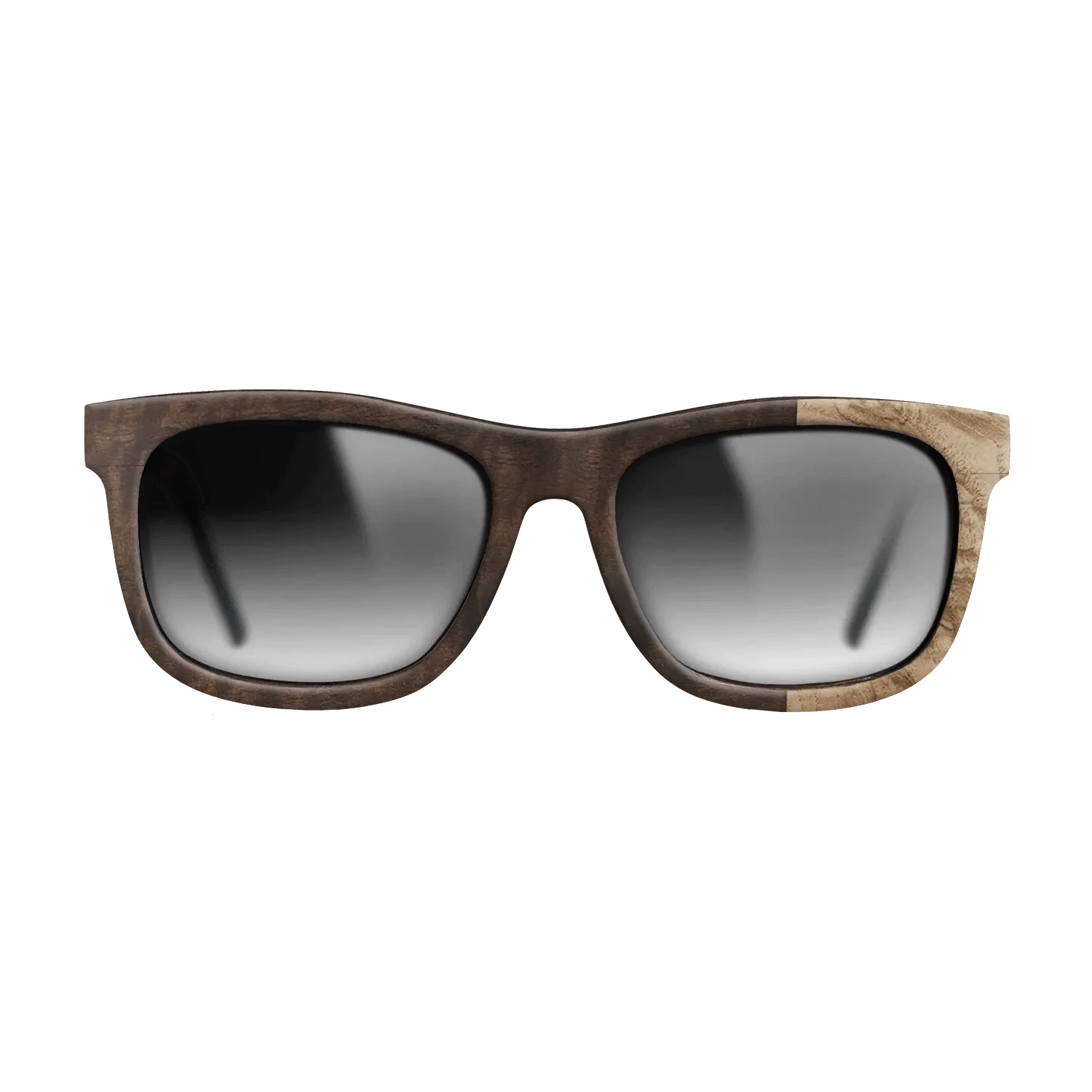 Walnut: Straight Grain,Olive Burl,Fumed Eucalyptus: Patch - The Hero - Square - 1262 - SIRIS wood optic