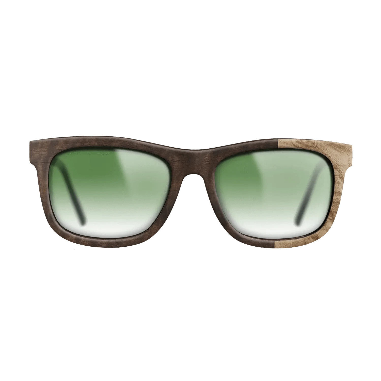 Walnut: Straight Grain,Olive Burl,Fumed Eucalyptus: Patch - The Hero - Square - 1262 - SIRIS wood optic