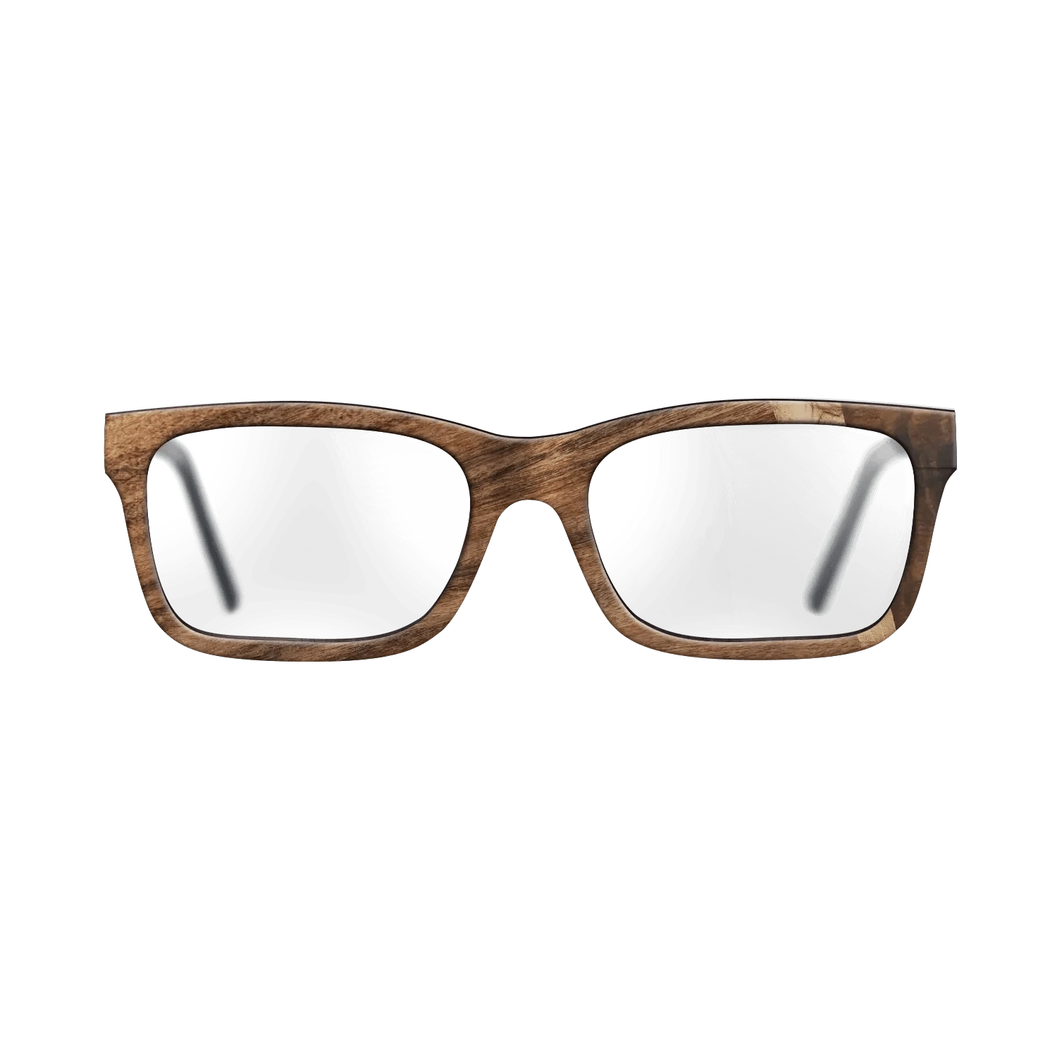 Italian Ebony,Santos Rosewood Dark,Olive Burl,Wenge,Fumed Eucalyptus: Wedge - The Sage - Rectangle - 1355 - SIRIS wood optic