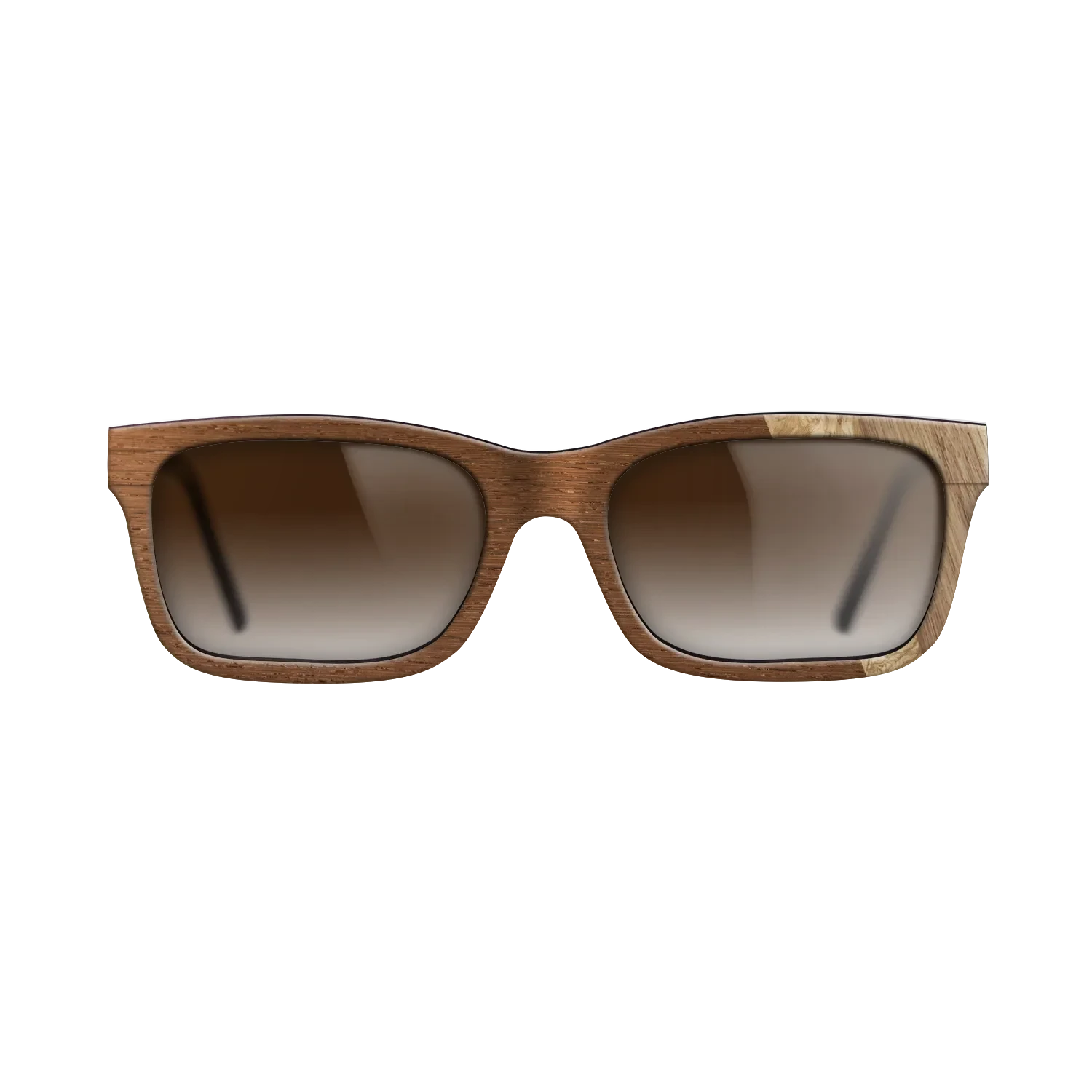 Walnut: Straight Grain,Wenge,Louro Preto,Olive Burl: Wedge - The Sage - Rectangle - 903 - SIRIS wood optic