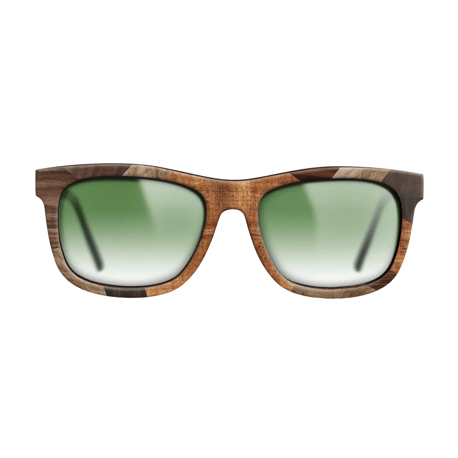 Italian Ebony,Santos Rosewood Dark,Olive Burl,Fumed Eucalyptus,Koa: Mosaic - The Hero - Square - 1830 - SIRIS wood optic