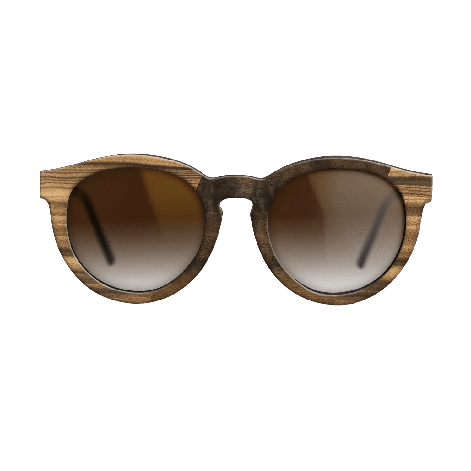 Walnut: Straight Grain,Walnut Claro Light,Grey Oak: Angle Cut - The Rebel - Round - 889 - SIRIS wood optic