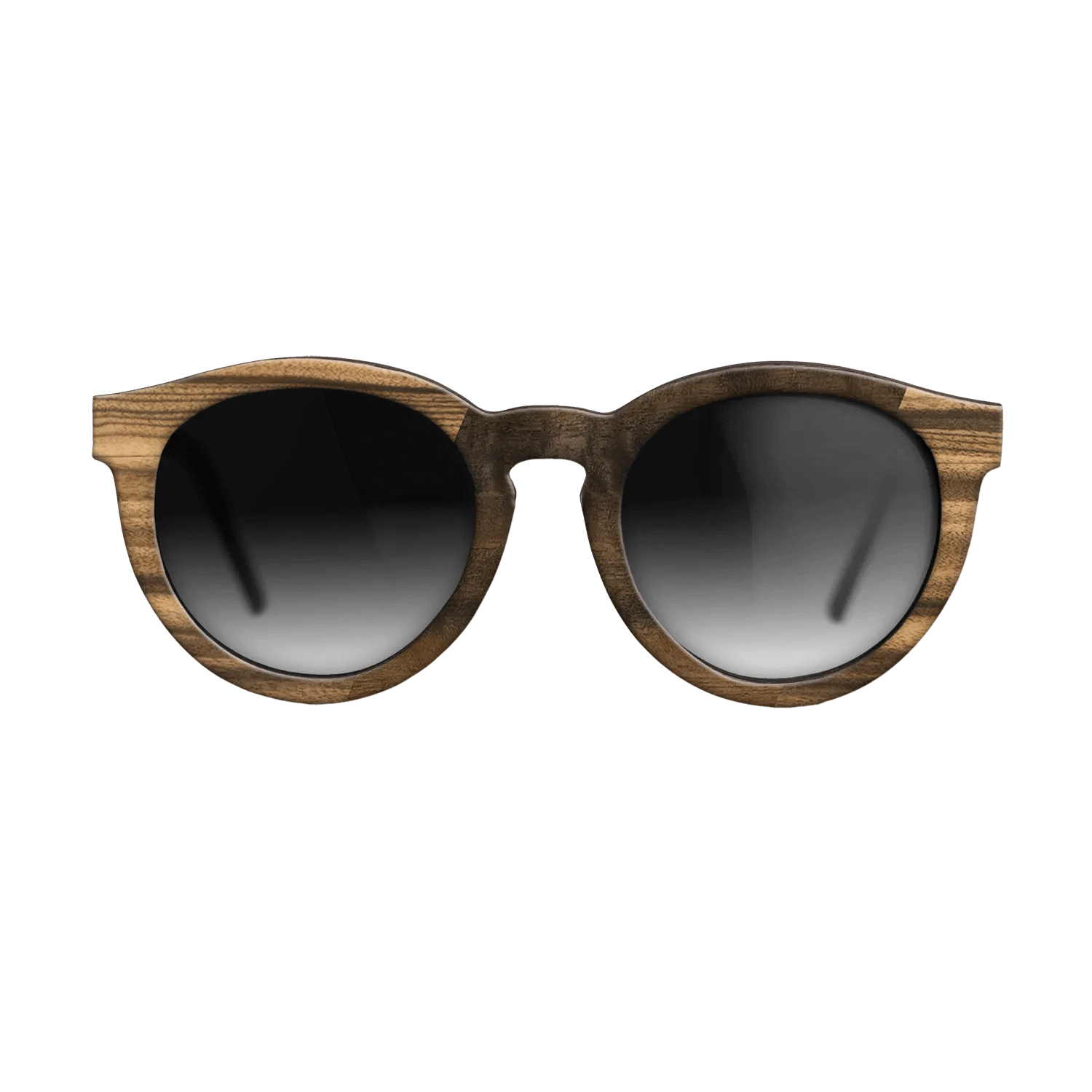 Walnut: Straight Grain,Walnut Claro Light,Grey Oak: Angle Cut - The Rebel - Round - 889 - SIRIS wood optic