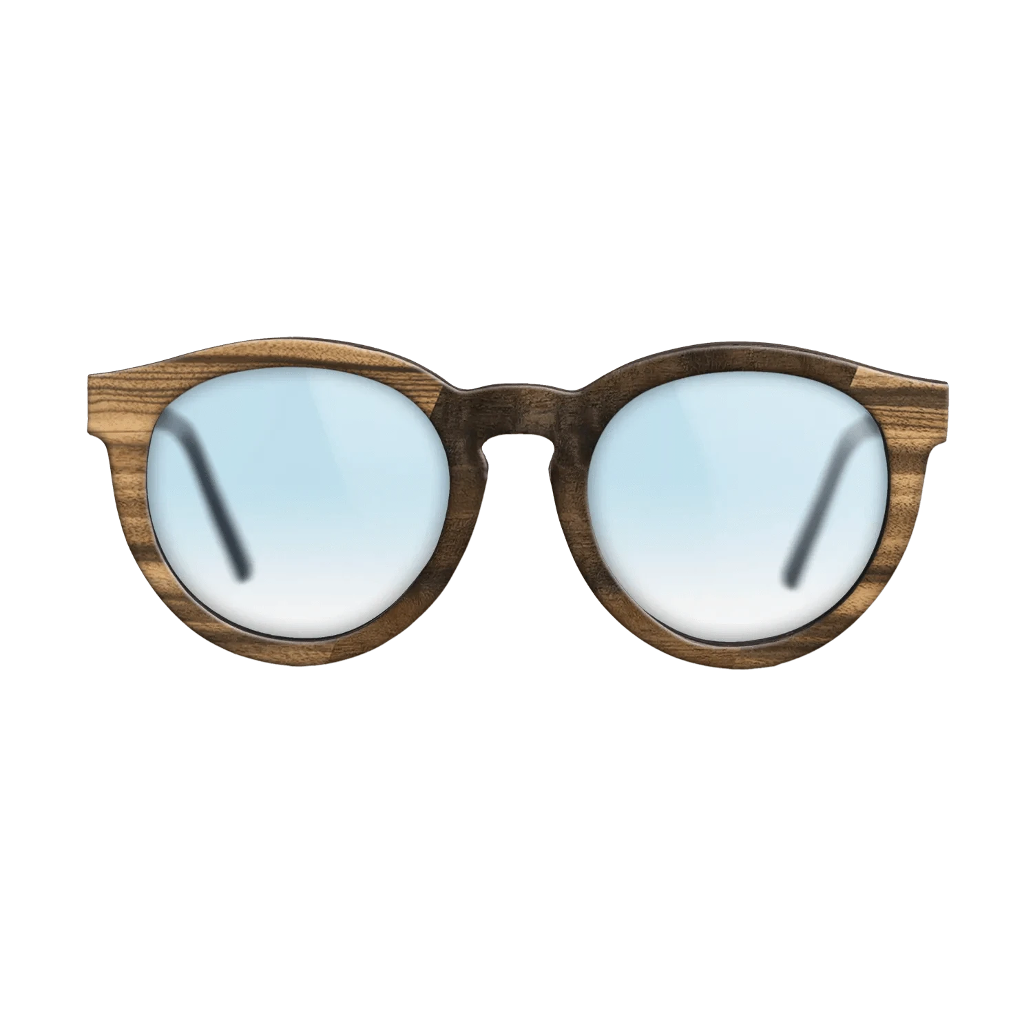 Walnut: Straight Grain,Walnut Claro Light,Grey Oak: Angle Cut - The Rebel - Round - 889 - SIRIS wood optic