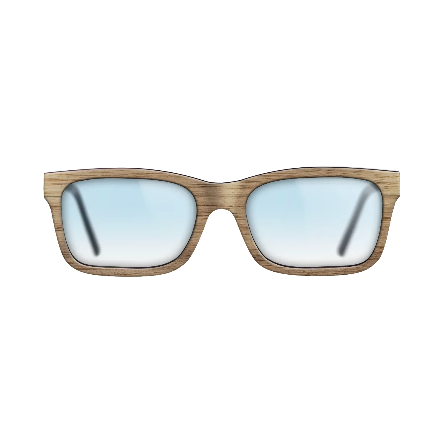 Poplar Dyed: Blue Denim,Olive Burl: Tricut - The Sage - Rectangle - 834 - SIRIS wood optic