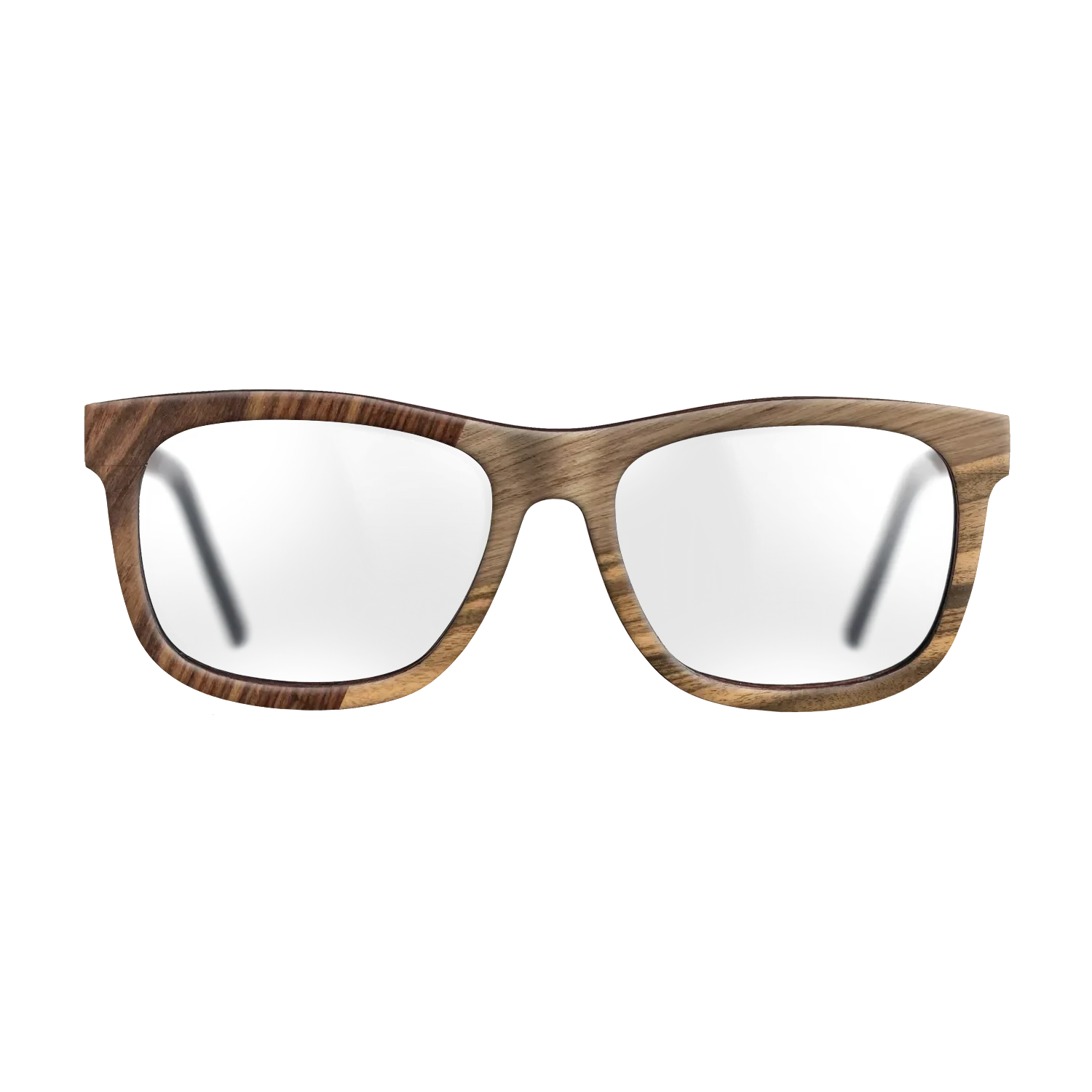 Walnut Claro Light,Walnut: Straight Grain,Louro Preto,Walnut Claro Dark,Kingwood: Angle Cut - The Hero - Square - 1881 - SIRIS wood optic