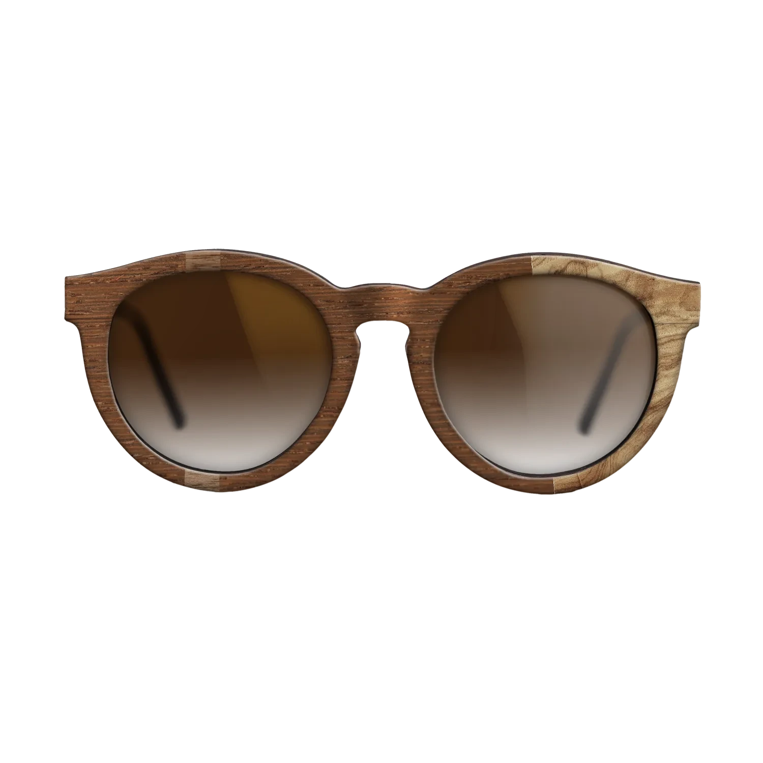 Koa,Olive Burl,Italian Ebony,Wenge: Patch - The Rebel - Round - 1919 - SIRIS wood optic