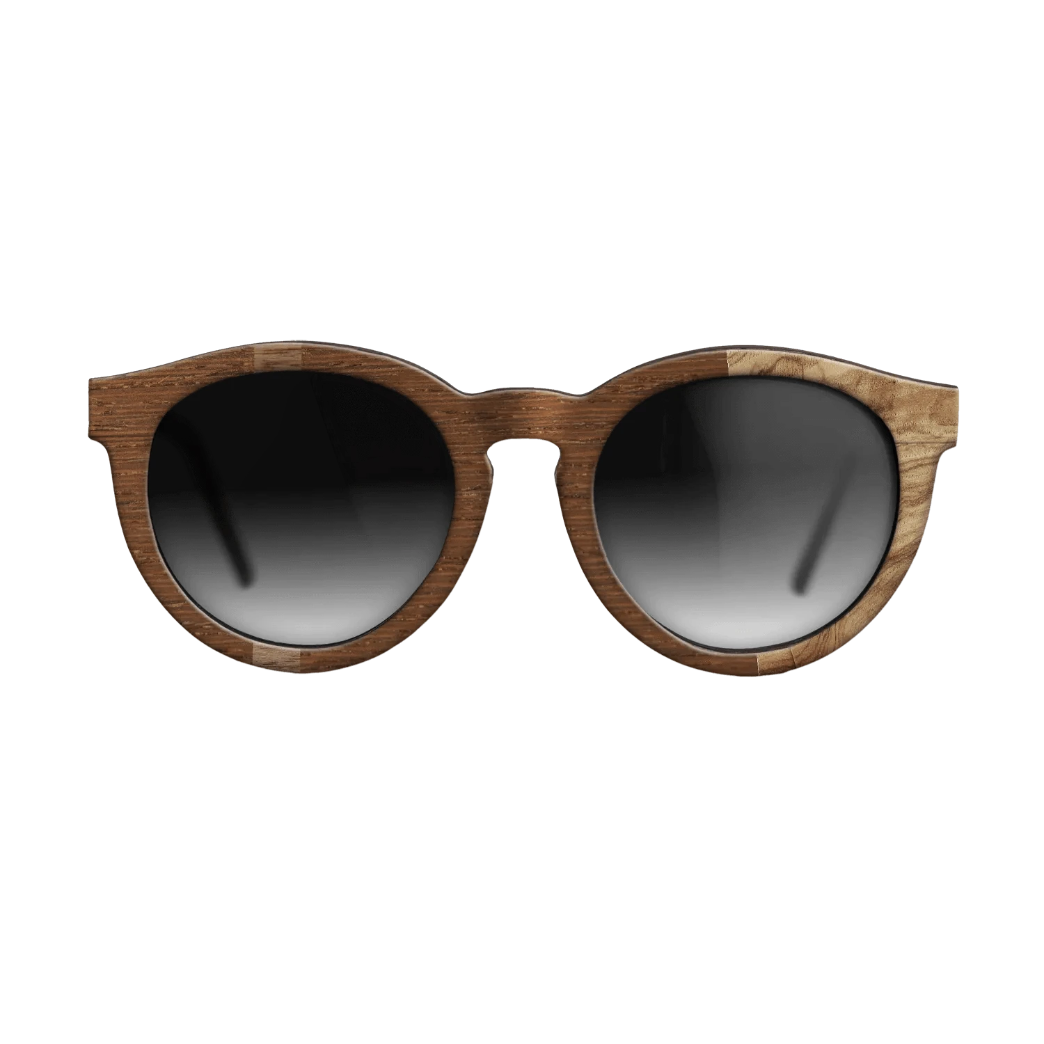 Koa,Olive Burl,Italian Ebony,Wenge: Patch - The Rebel - Round - 1919 - SIRIS wood optic