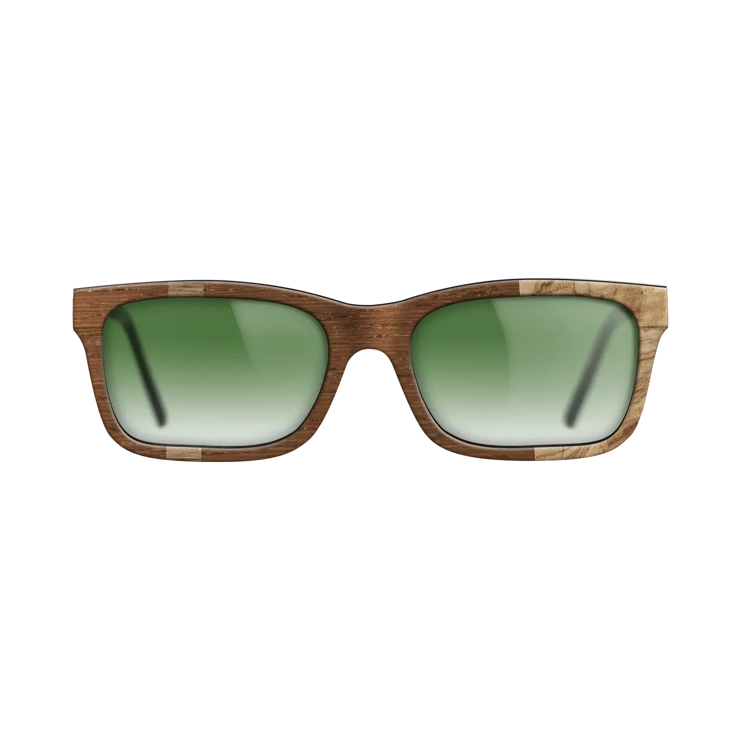 Koa,Olive Burl,Italian Ebony,Wenge: Patch - The Sage - Rectangle - 1919 - SIRIS wood optic