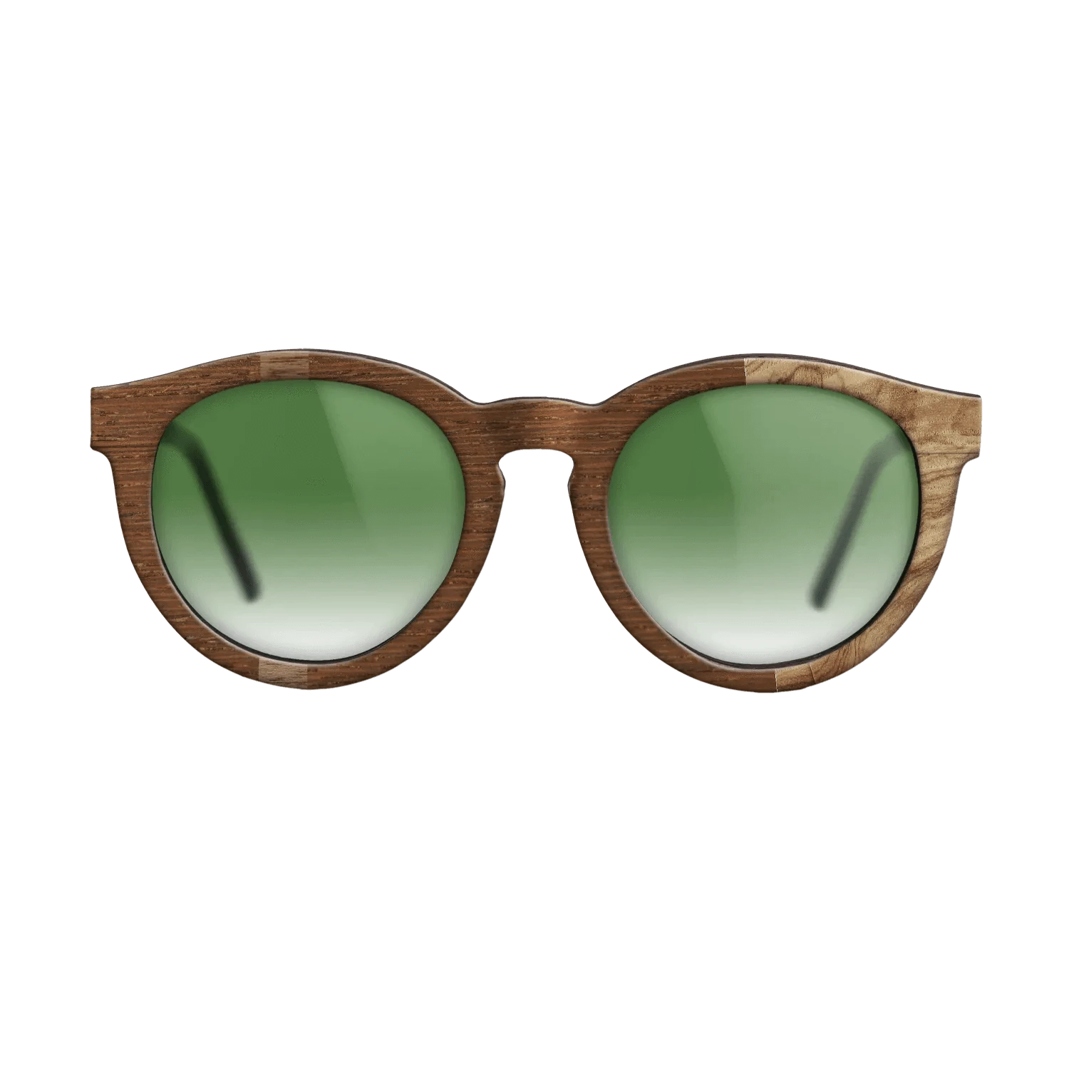 Koa,Olive Burl,Italian Ebony,Wenge: Patch - The Rebel - Round - 1919 - SIRIS wood optic