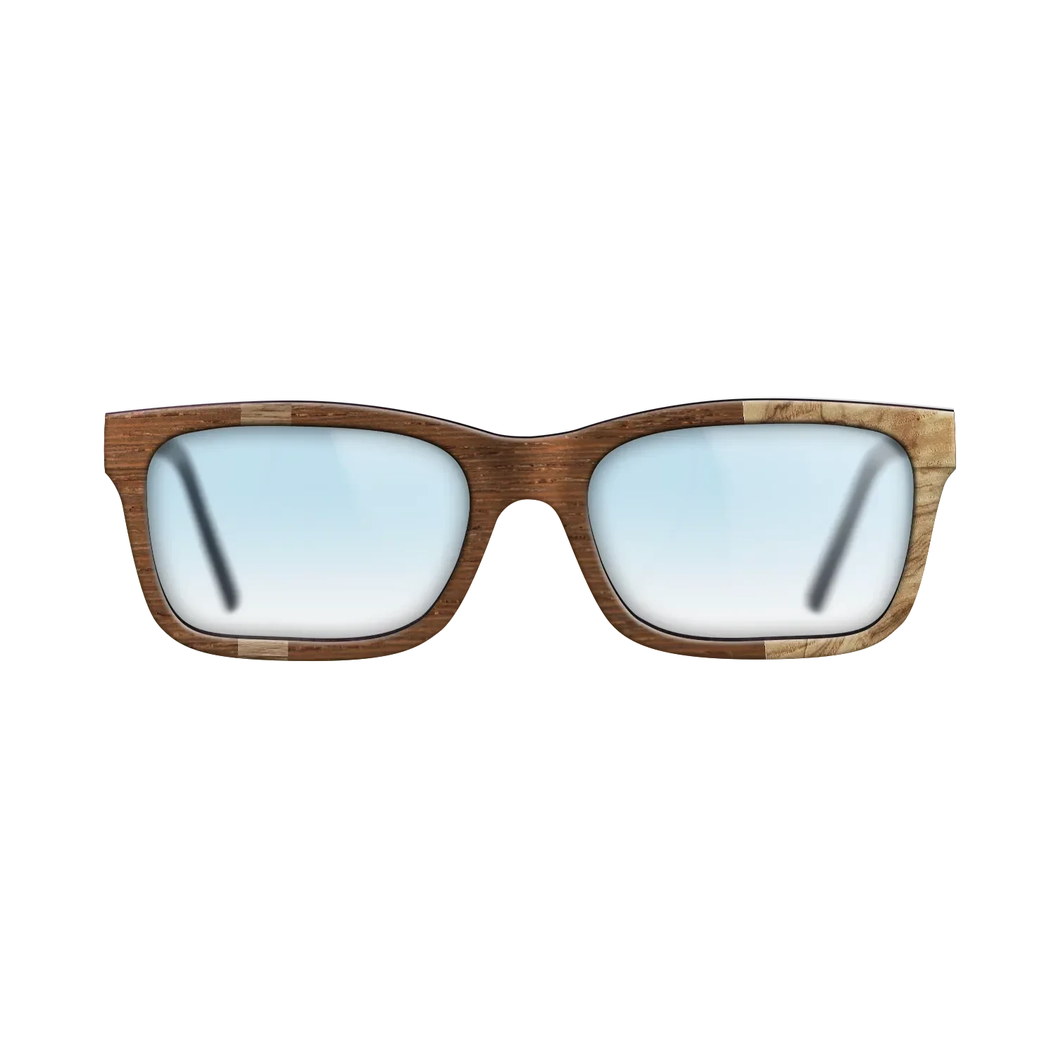 Koa,Olive Burl,Italian Ebony,Wenge: Patch - The Sage - Rectangle - 1919 - SIRIS wood optic