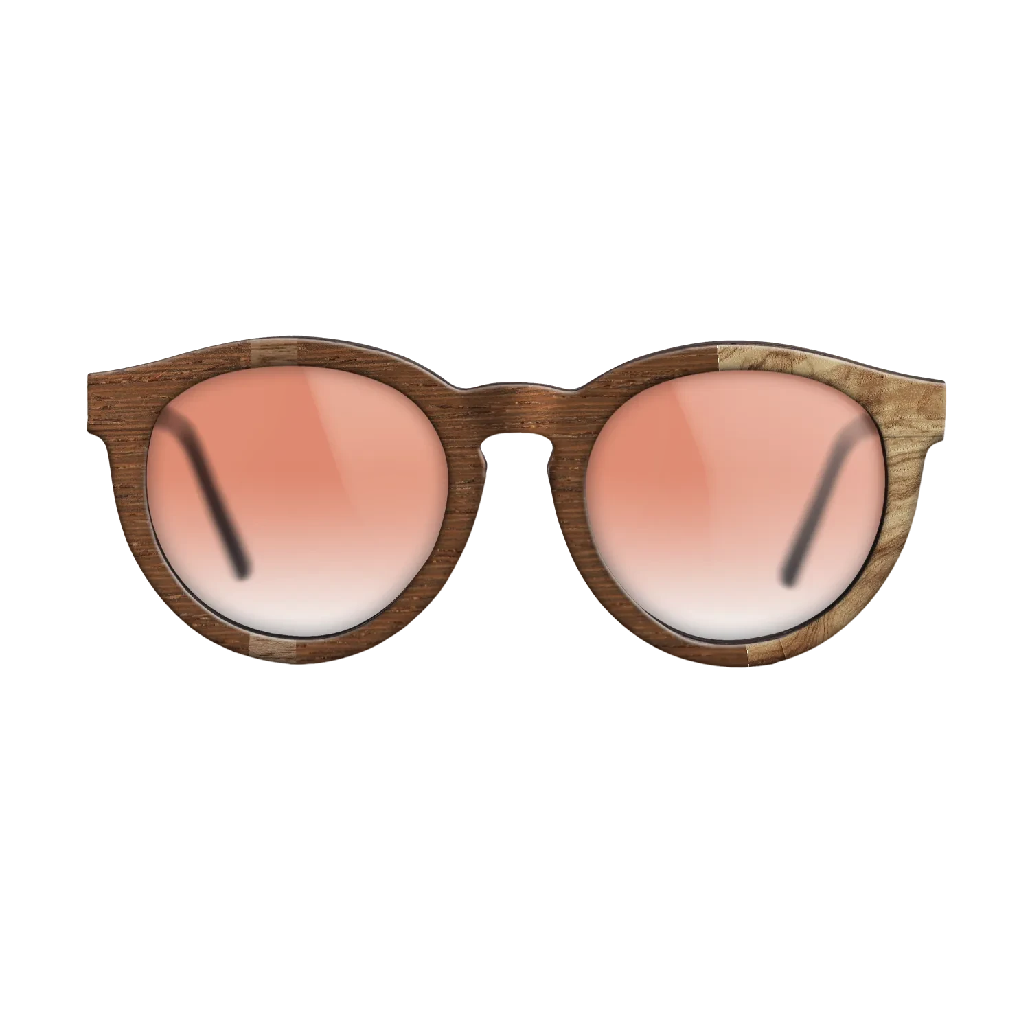 Koa,Olive Burl,Italian Ebony,Wenge: Patch - The Rebel - Round - 1919 - SIRIS wood optic