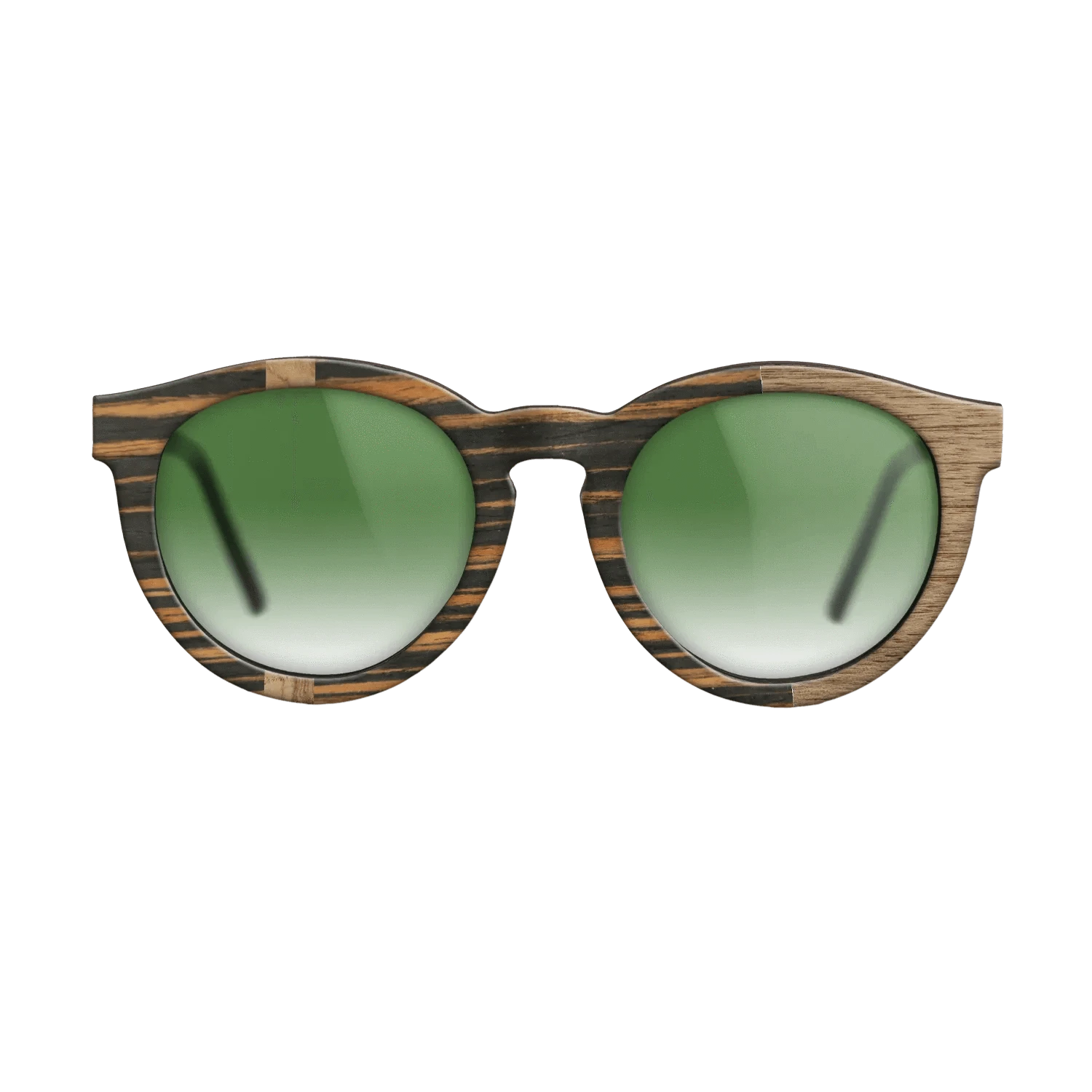 Wenge,Italian Ebony,Olive Burl,Walnut: Straight Grain,Koa: Patch - The Rebel - Round - 1307 - SIRIS wood optic