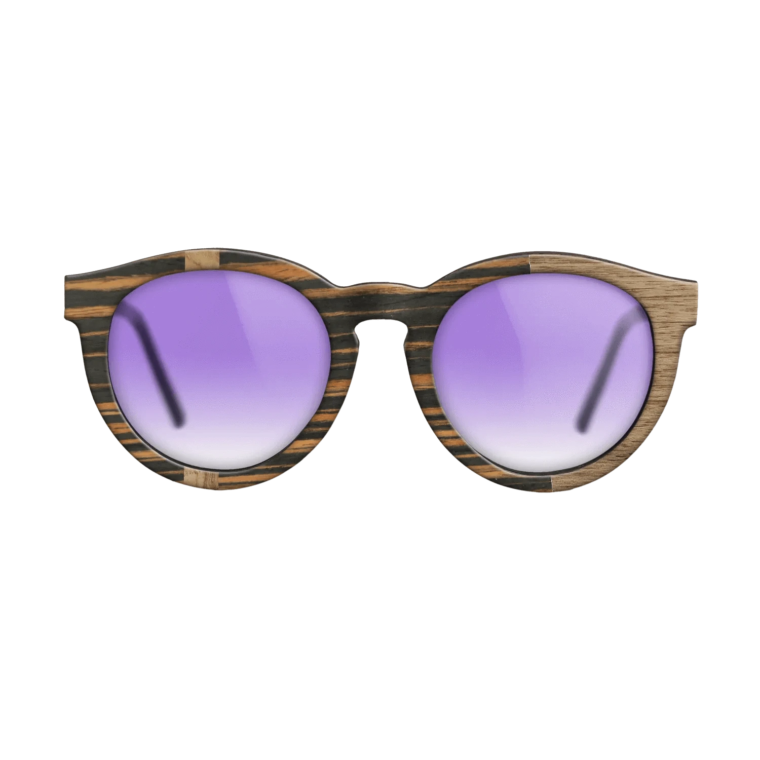 Wenge,Italian Ebony,Olive Burl,Walnut: Straight Grain,Koa: Patch - The Rebel - Round - 1307 - SIRIS wood optic