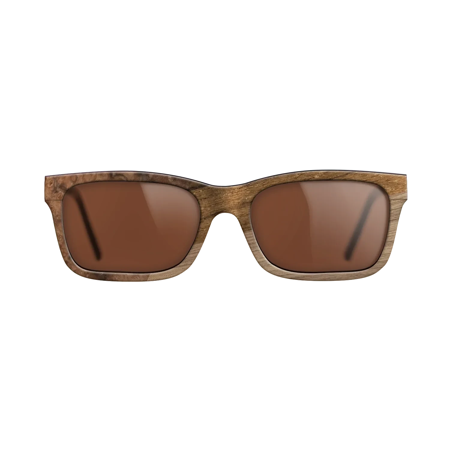 Santos Rosewood Dark,Louro Preto,Ziricote Light Quartered,Walnut: Straight Grain,Walnut Burl: Angle Cut - The Sage - Rectangle - 1343 - SIRIS wood optic