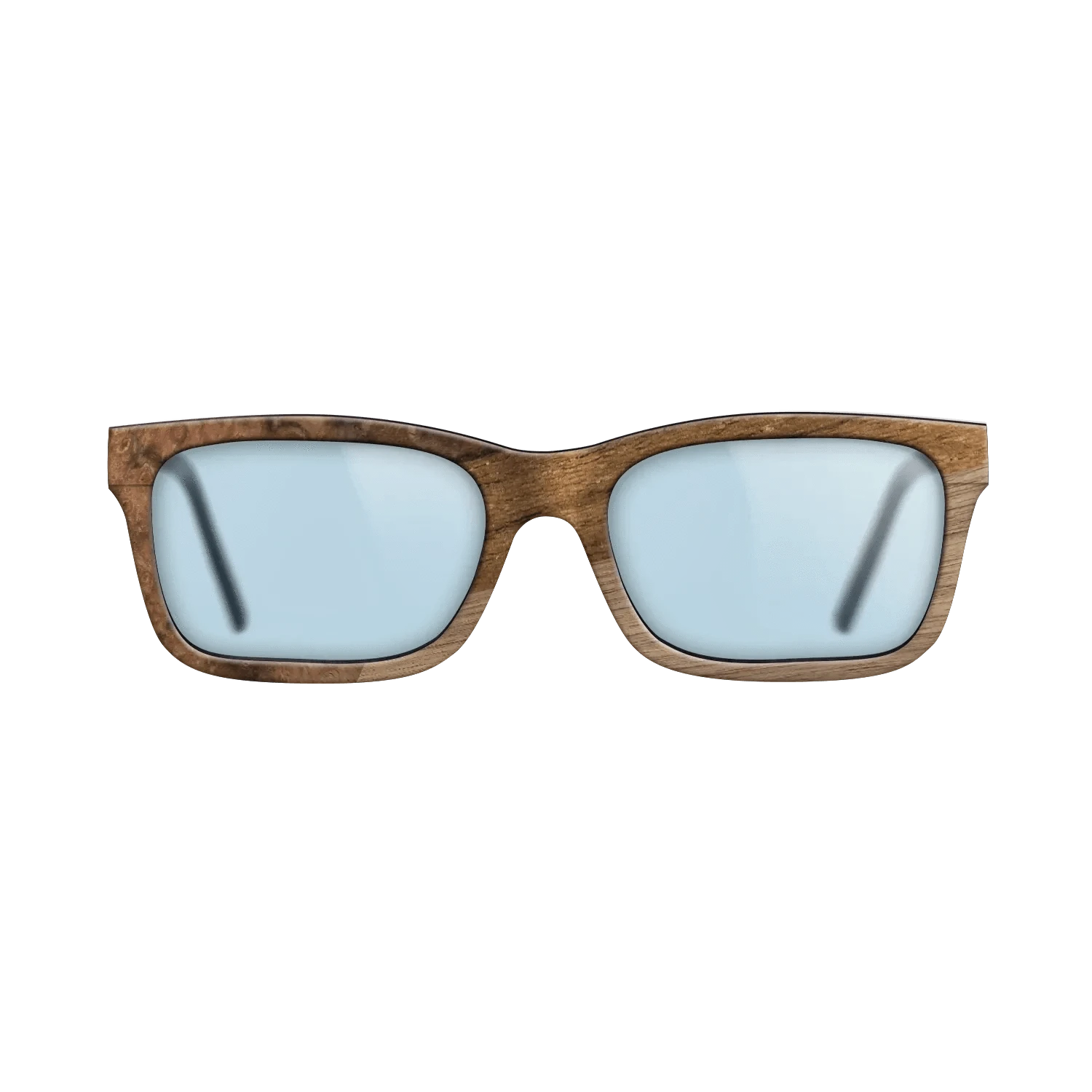 Santos Rosewood Dark,Louro Preto,Ziricote Light Quartered,Walnut: Straight Grain,Walnut Burl: Angle Cut - The Sage - Rectangle - 1343 - SIRIS wood optic