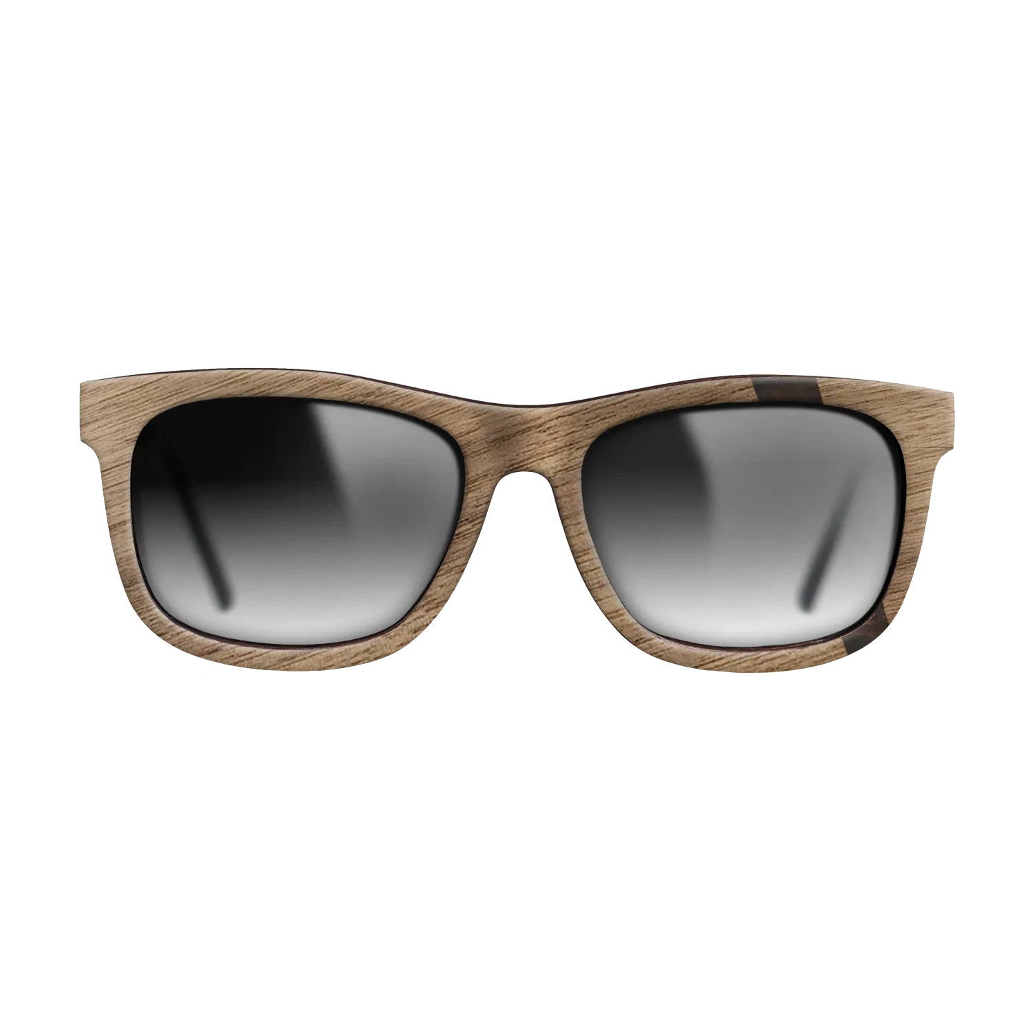 Wenge,Walnut: Straight Grain,Fumed Oak: Wedge - The Hero - Square - 1617 - SIRIS wood optic