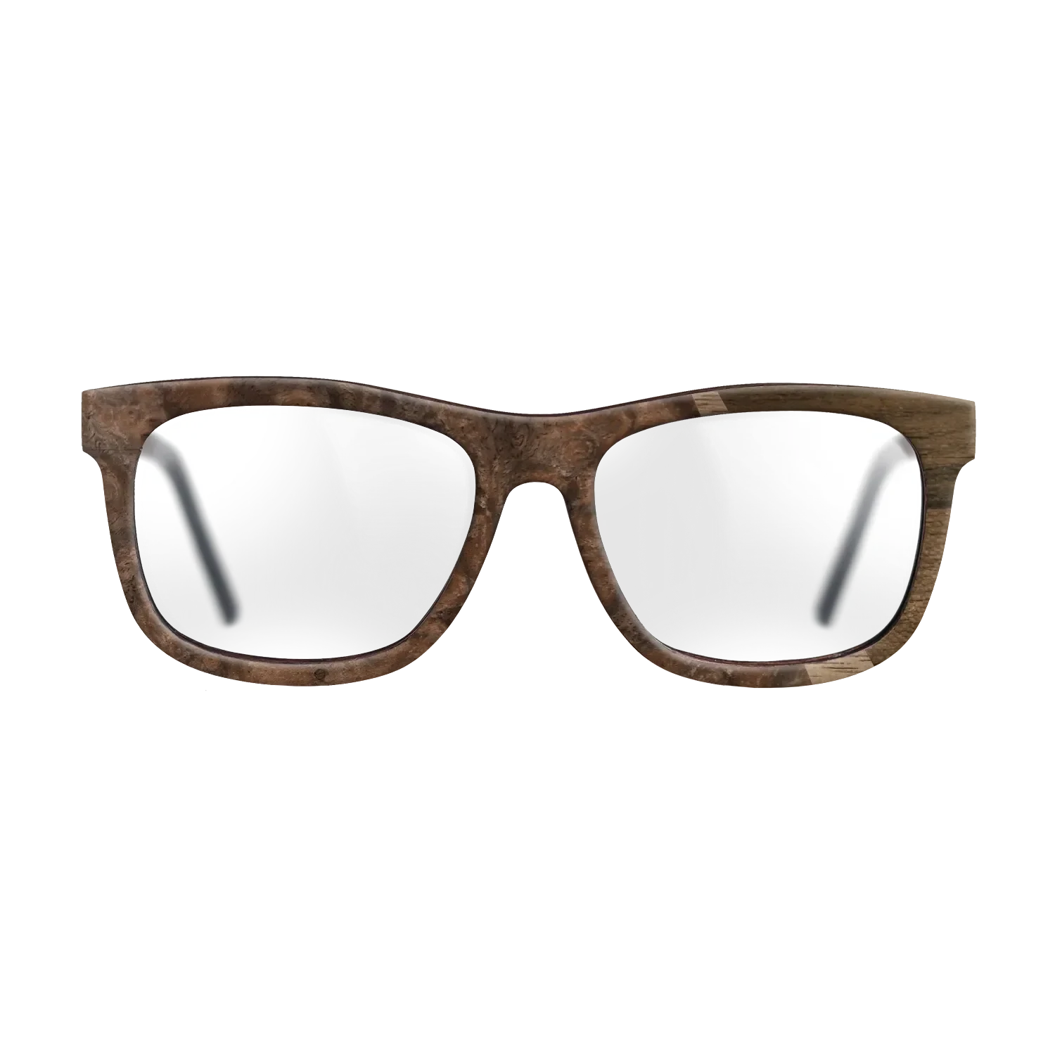 Walnut: Straight Grain,Ziricote Dark Quartered,Walnut Burl: Wedge - The Hero - Square - 1795 - SIRIS wood optic