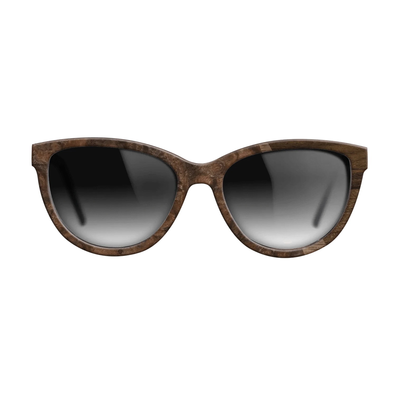 Walnut: Straight Grain,Ziricote Dark Quartered,Walnut Burl: Wedge - The Maiden - Cat - 1795 - SIRIS wood optic