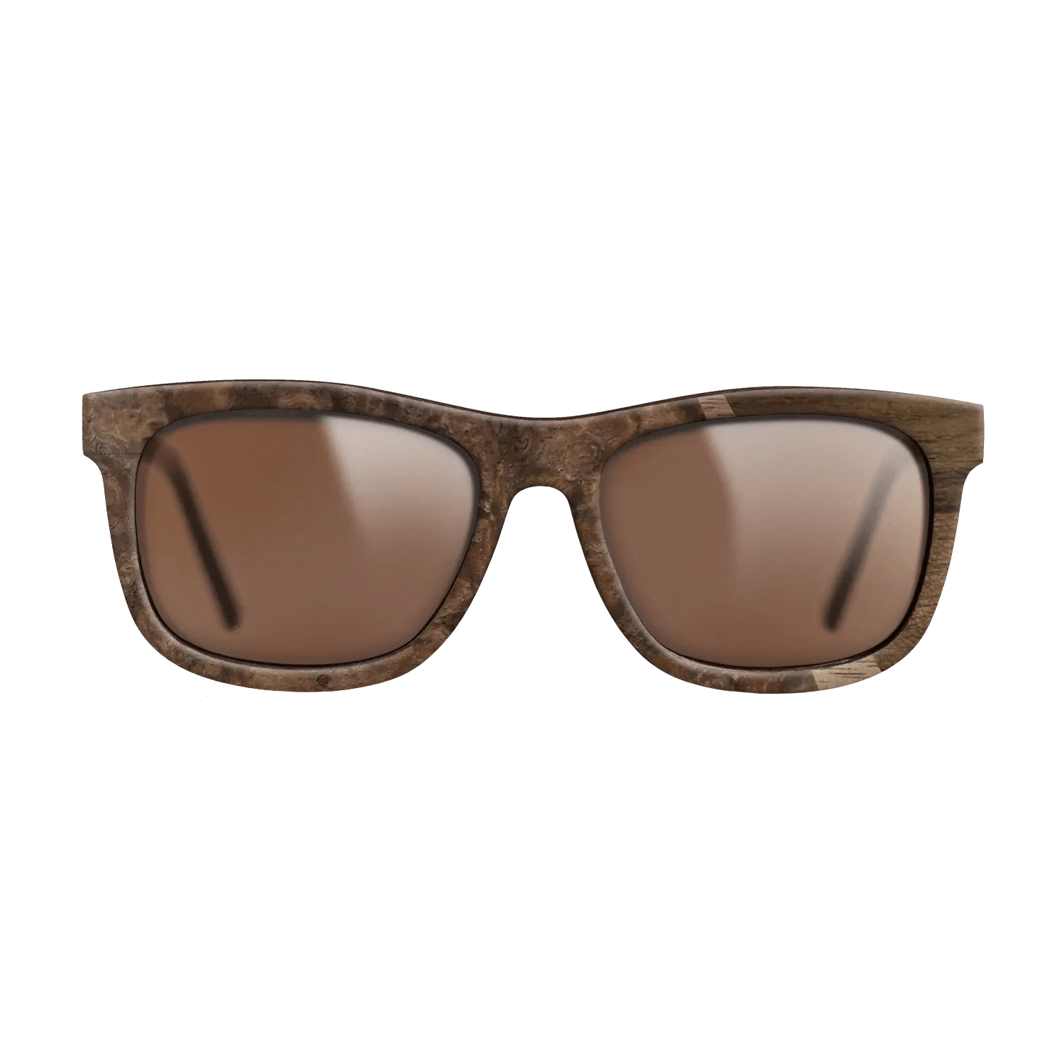 Walnut: Straight Grain,Ziricote Dark Quartered,Walnut Burl: Wedge - The Hero - Square - 1795 - SIRIS wood optic