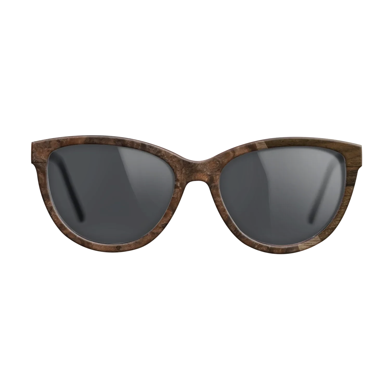 Walnut: Straight Grain,Ziricote Dark Quartered,Walnut Burl: Wedge - The Maiden - Cat - 1795 - SIRIS wood optic