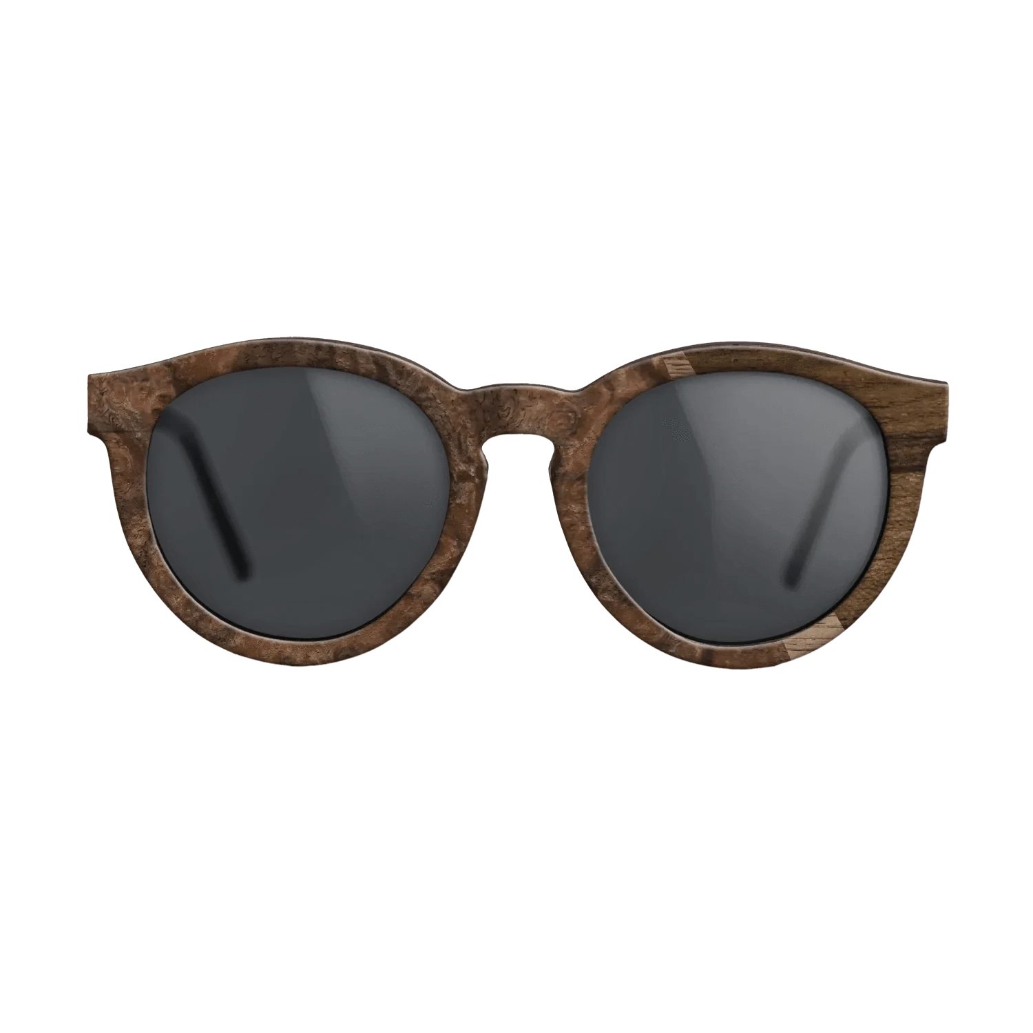 Walnut: Straight Grain,Ziricote Dark Quartered,Walnut Burl: Wedge - The Rebel - Round - 1795 - SIRIS wood optic