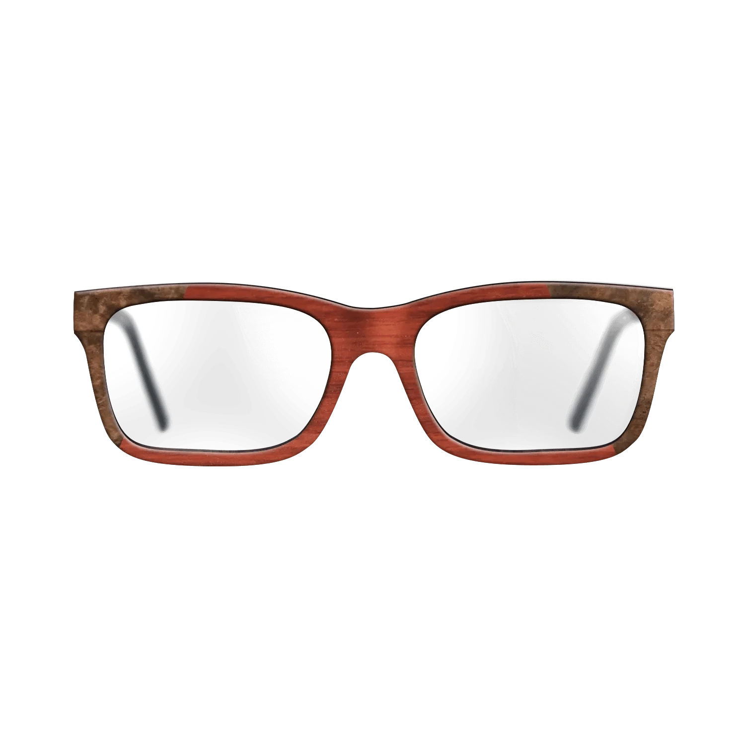 Koa,Walnut Burl,Poplar Dyed: Red: Recursive - The Sage - Rectangle - 970 - SIRIS wood optic