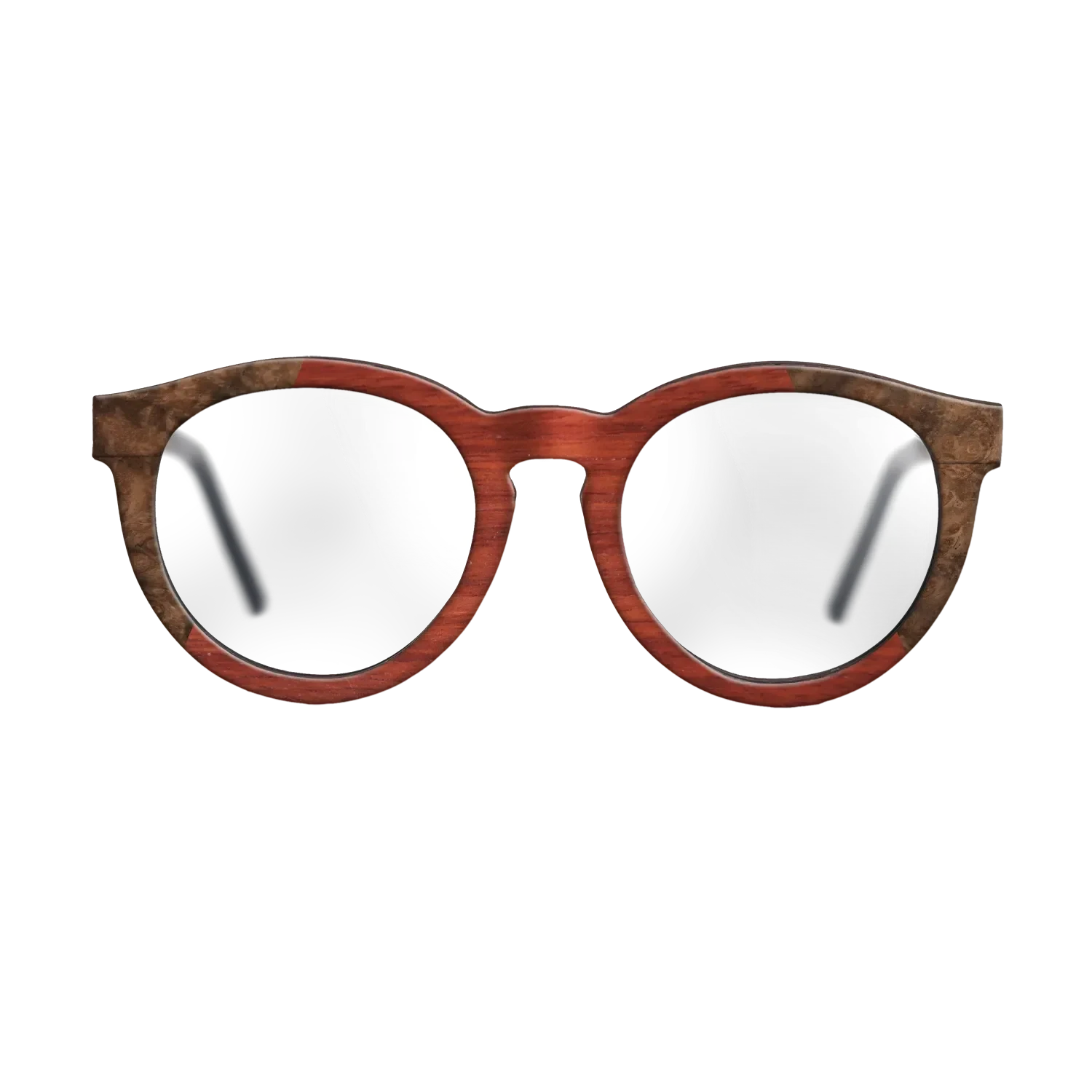 Koa,Walnut Burl,Poplar Dyed: Red: Recursive - The Rebel - Round - 970 - SIRIS wood optic