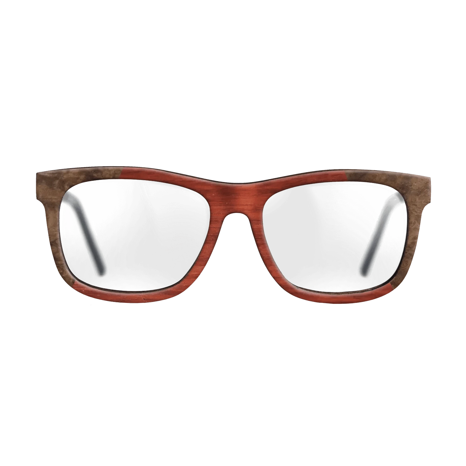 Koa,Walnut Burl,Poplar Dyed: Red: Recursive - The Hero - Square - 970 - SIRIS wood optic