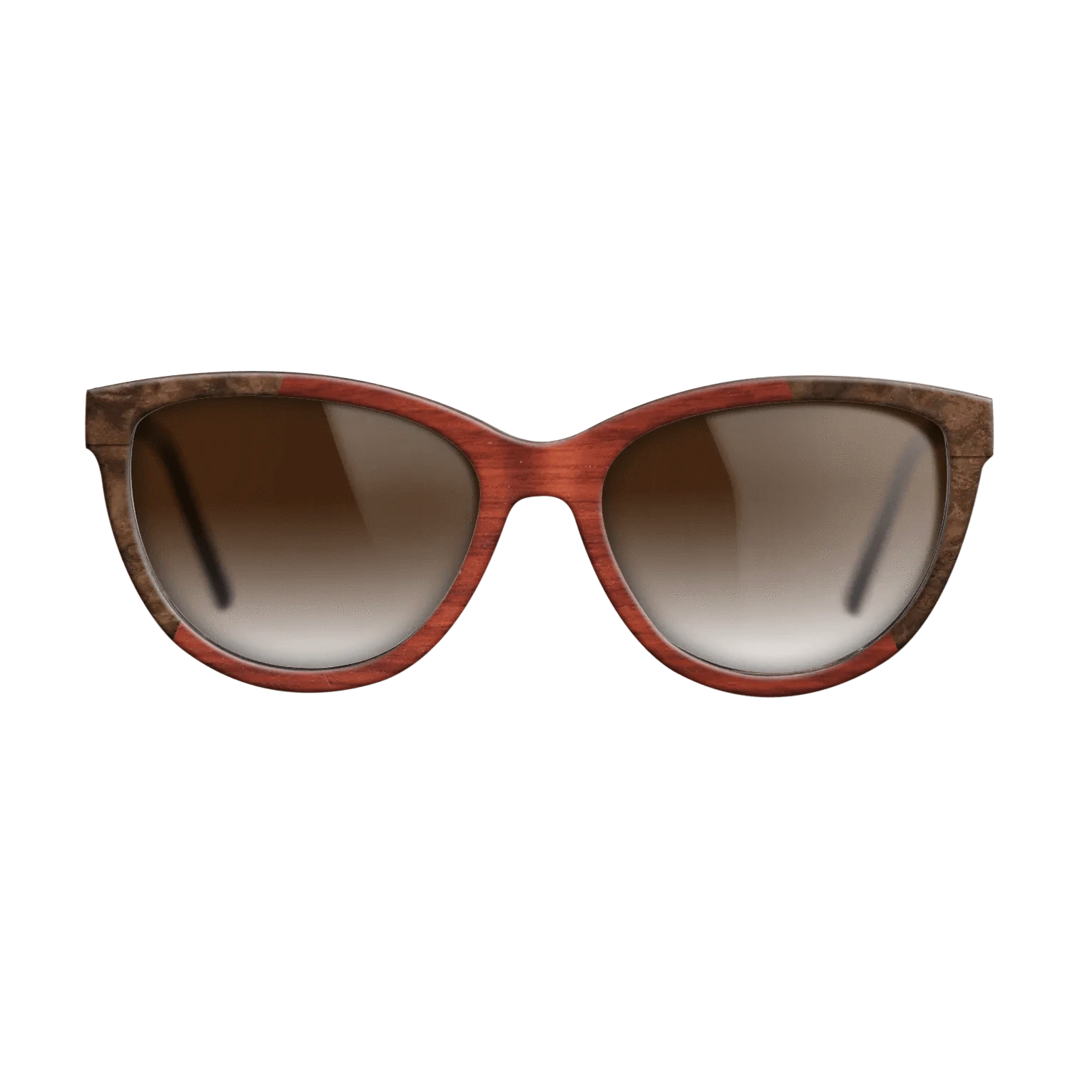 Koa,Walnut Burl,Poplar Dyed: Red: Recursive - The Maiden - Cat - 970 - SIRIS wood optic