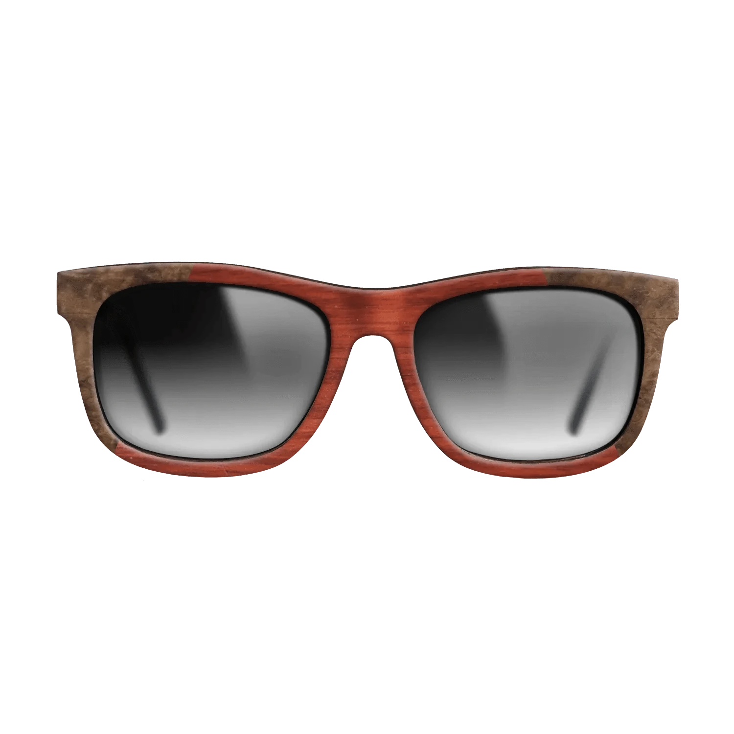 Koa,Walnut Burl,Poplar Dyed: Red: Recursive - The Hero - Square - 970 - SIRIS wood optic