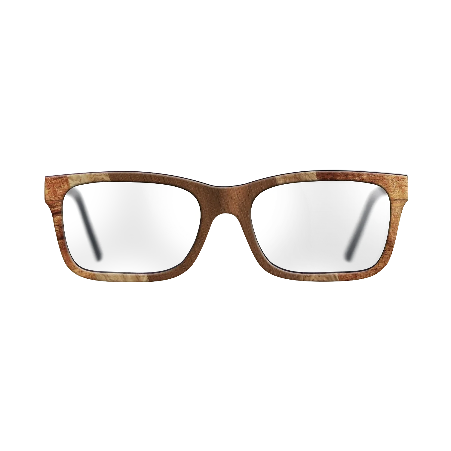 Santos Rosewood Dark,Koa,Walnut Burl,Wenge,Olive Burl: Angle Cut - The Sage - Rectangle - 1024 - SIRIS wood optic