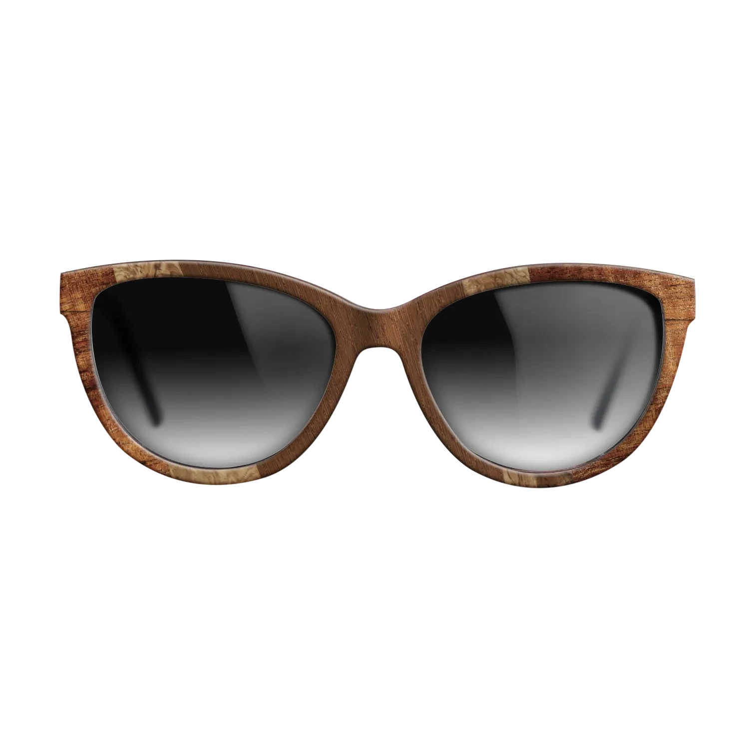 Santos Rosewood Dark,Koa,Walnut Burl,Wenge,Olive Burl: Angle Cut - The Maiden - Cat - 1024 - SIRIS wood optic