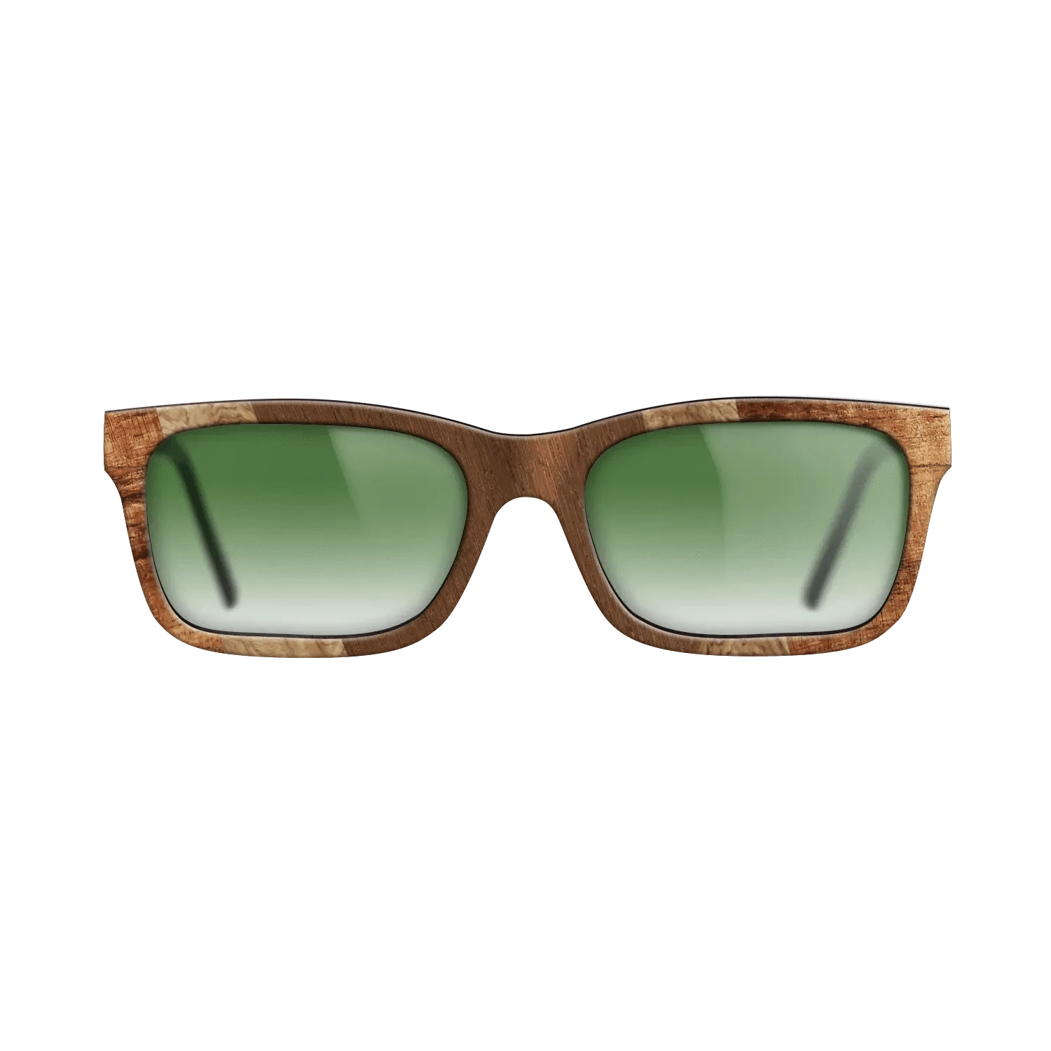 Santos Rosewood Dark,Koa,Walnut Burl,Wenge,Olive Burl: Angle Cut - The Sage - Rectangle - 1024 - SIRIS wood optic