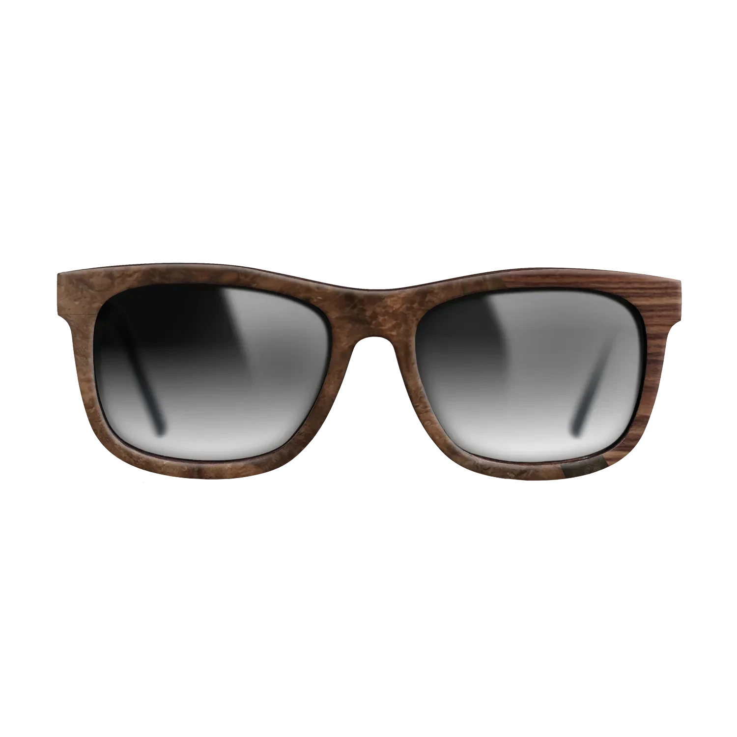 Koa,Fumed Eucalyptus,Walnut Burl,Santos Rosewood Dark: Single Cut - The Hero - Square - 1322 - SIRIS wood optic