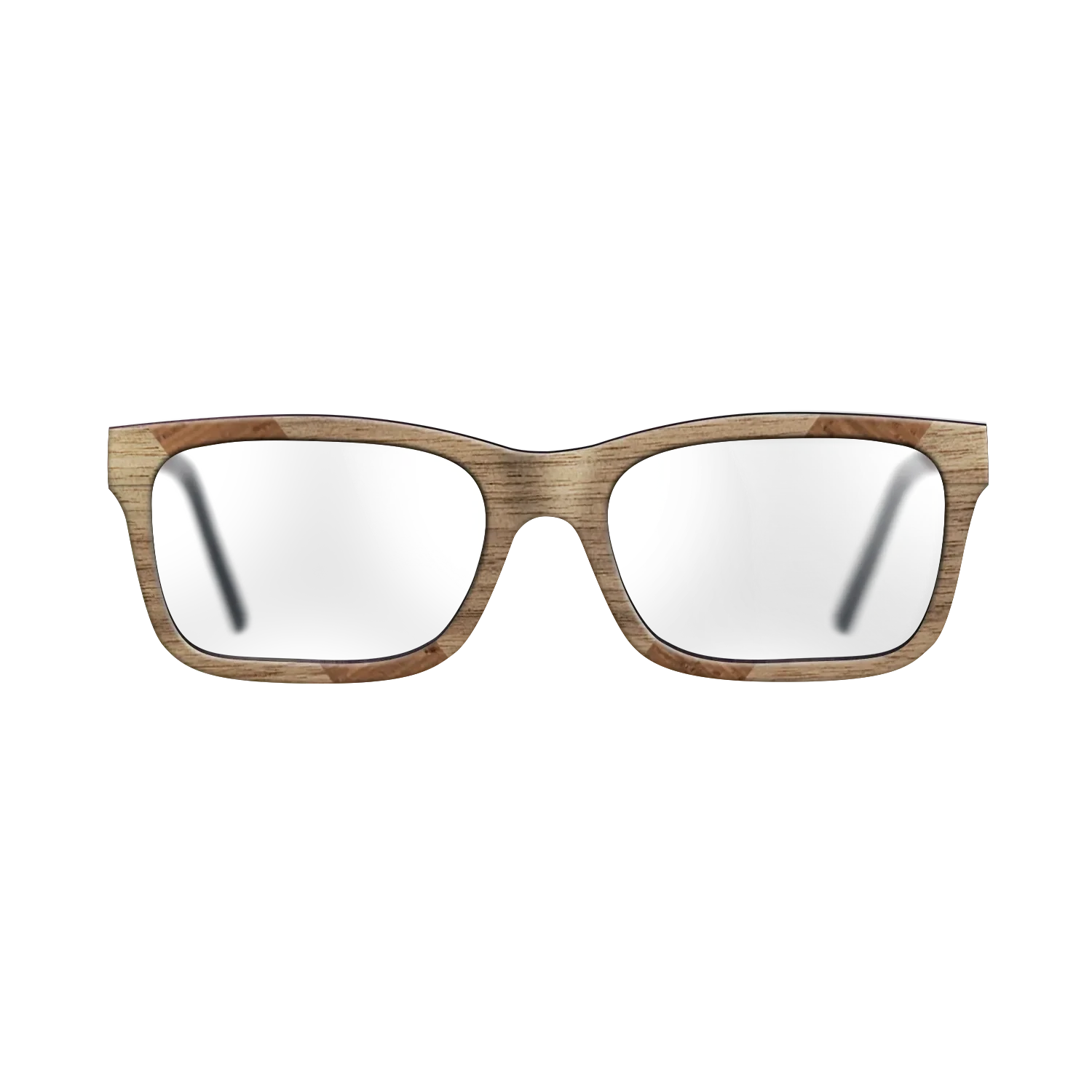 Walnut Claro Light,Walnut: Straight Grain,Louro Preto: Recursive - The Sage - Rectangle - 906 - SIRIS wood optic